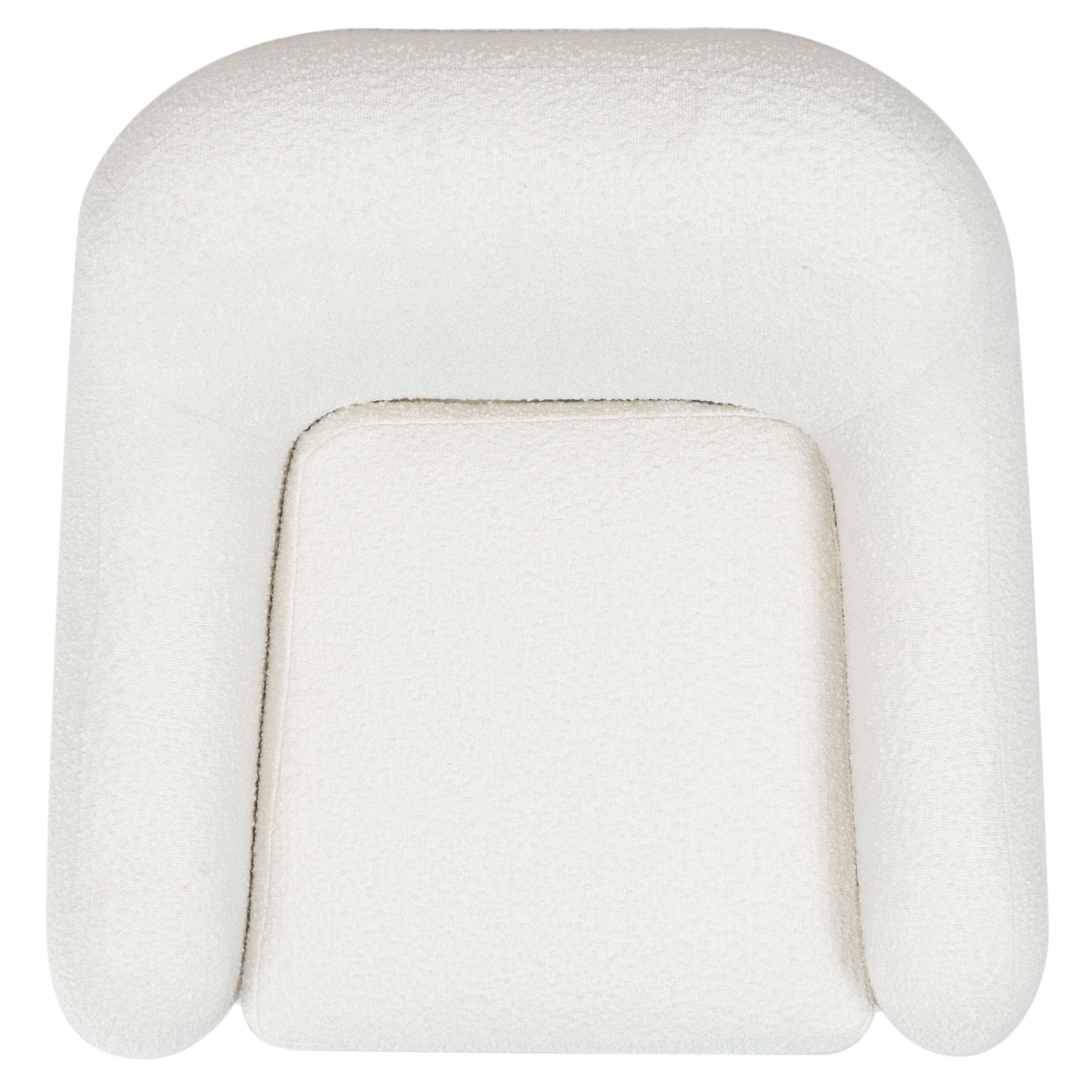 Safavieh Couture Dyanna Boucle Accent Chair, SFV4600 - Ivory / Natural