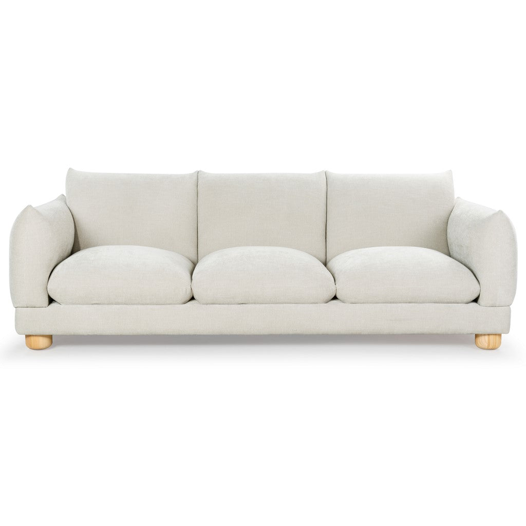 Safavieh Couture Marysa Performance Fabric Sofa, SFV4604 - Beige / Natural