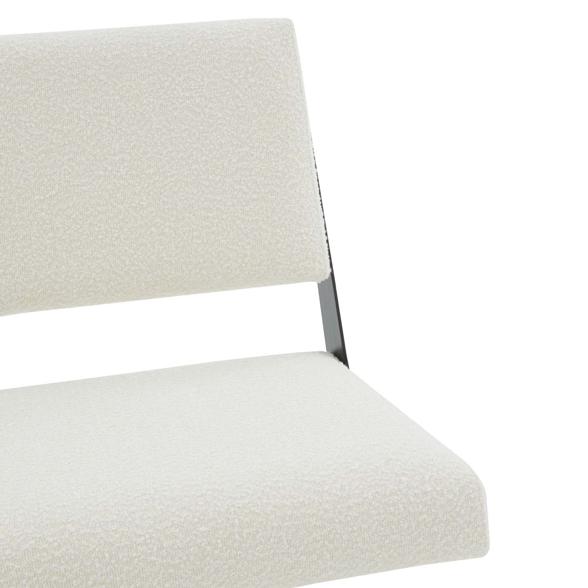 Couture Emmeline Swivel Office Chair - Ivory / Black