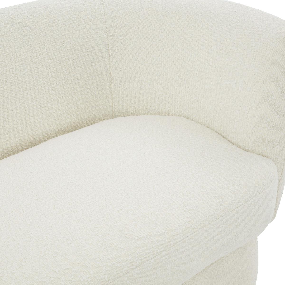 Safavieh Couture Mariano Curved Sofa - Ivory