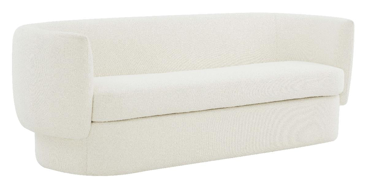 Safavieh Couture Mariano Curved Sofa - Ivory