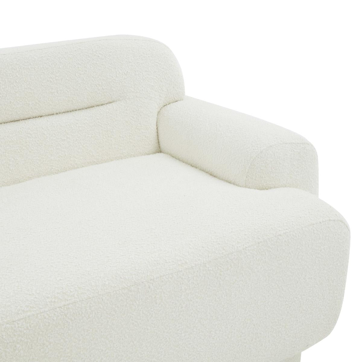 Safavieh Couture Taylina Boucle Sofa - Ivory