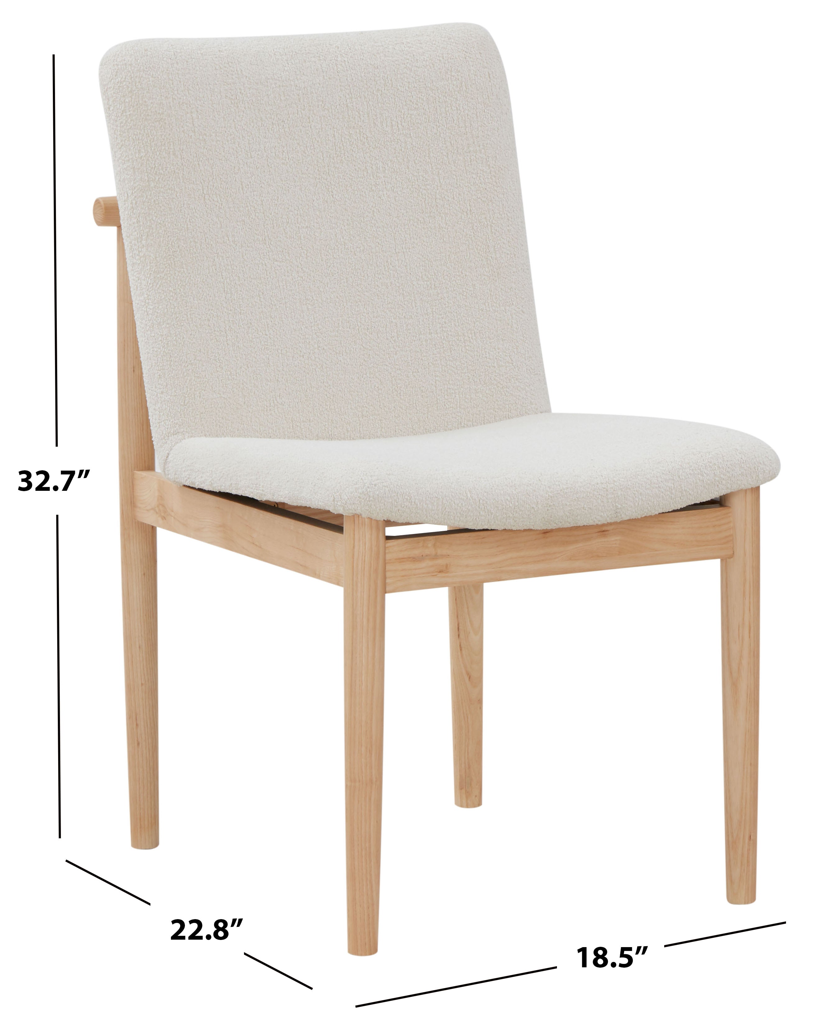 Abriella Boucle Dining Chair | Safavieh Couture - SFV4841