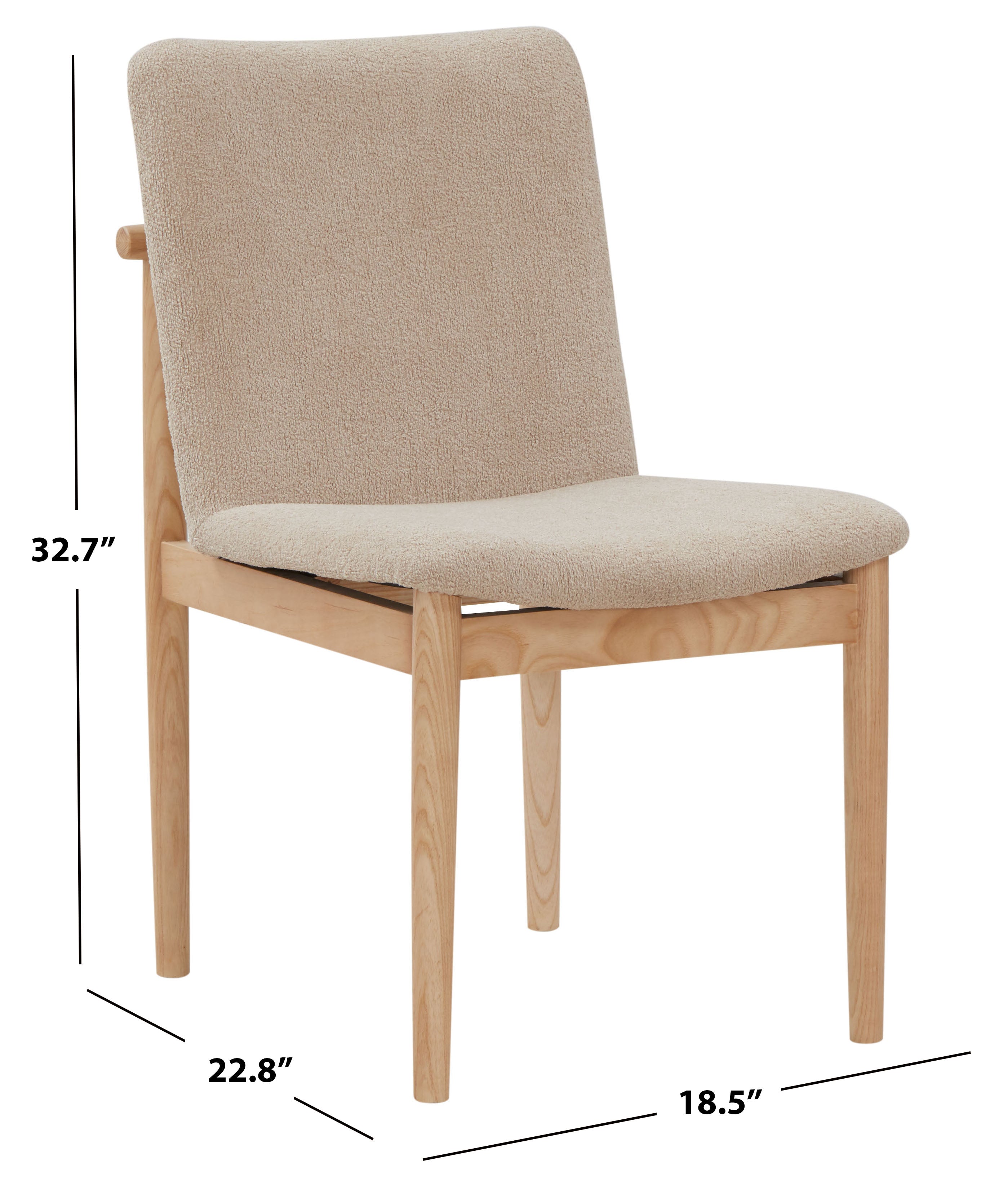 Abriella Boucle Dining Chair | Safavieh Couture - SFV4841