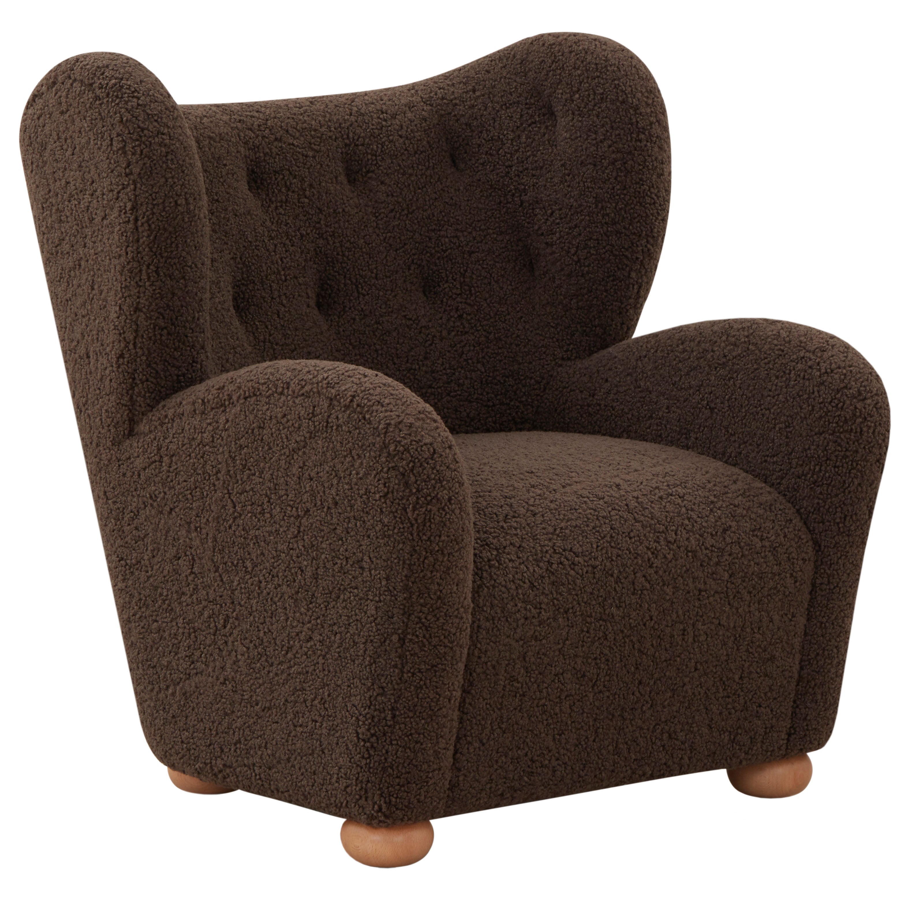 Galloway Wingback Accent Chair | Safavieh Couture - SFV5139A