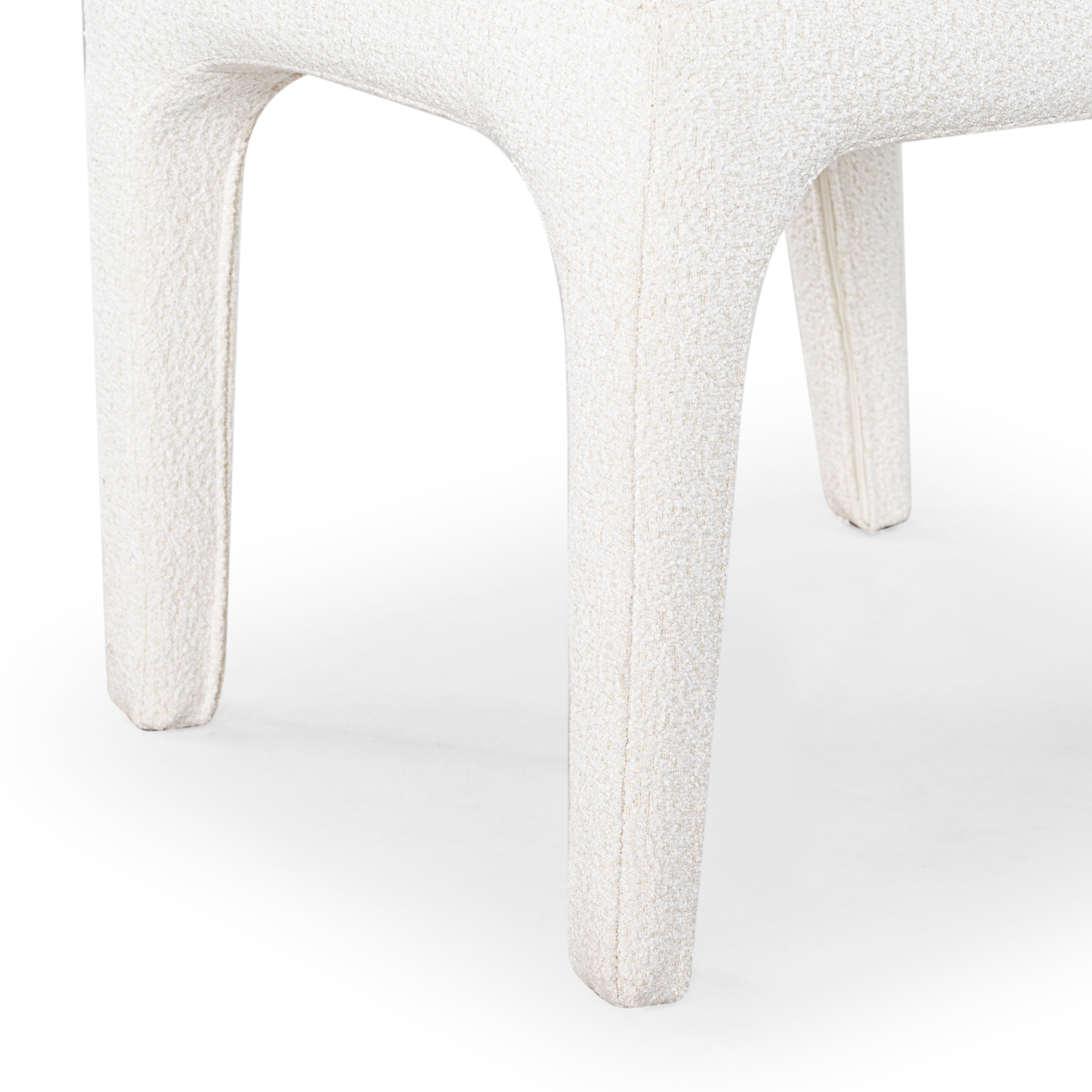 Safavieh Couture Maricelle Boucle Dining Chair, SFV6102 - Ivory