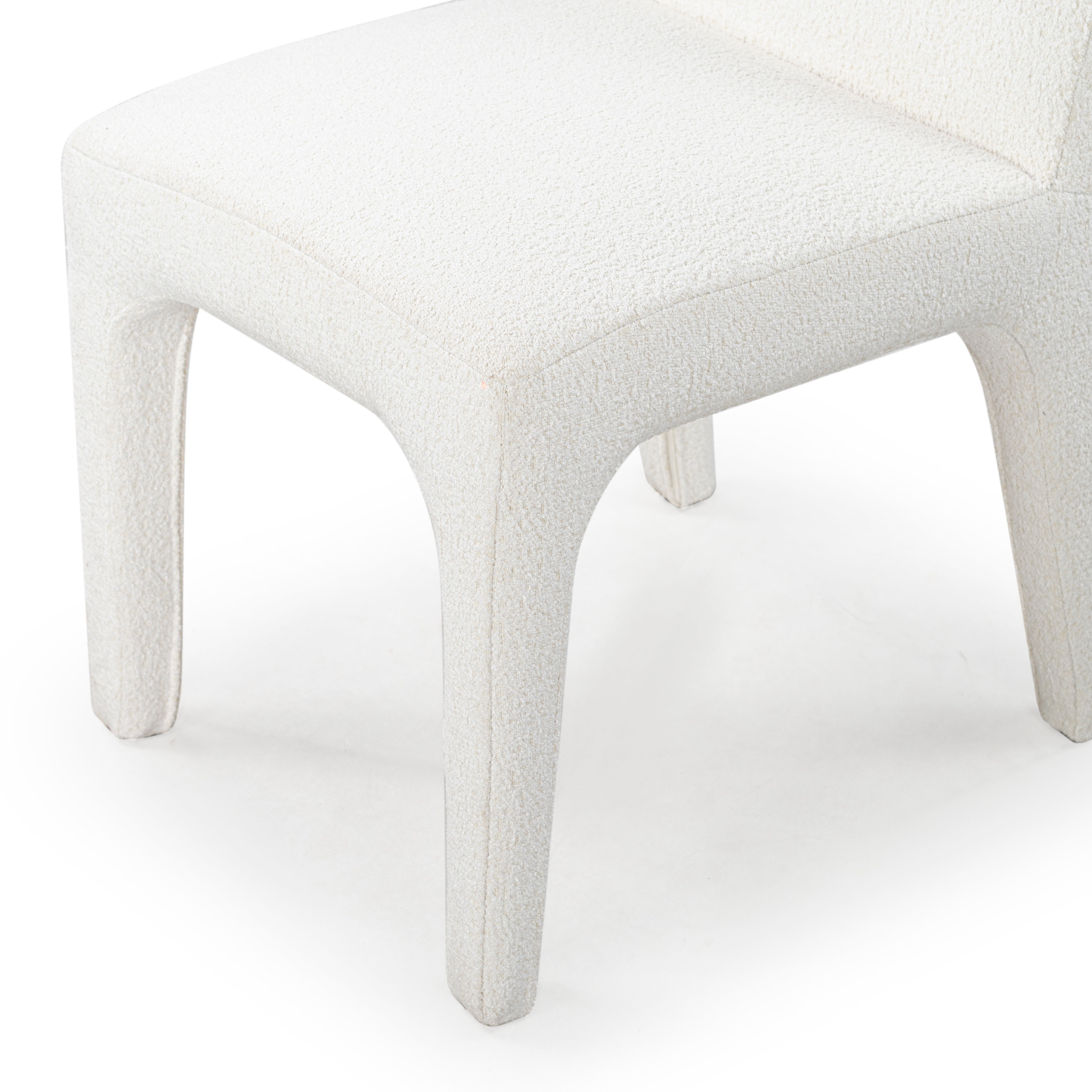 Safavieh Couture Maricelle Boucle Dining Chair, SFV6102 - Ivory