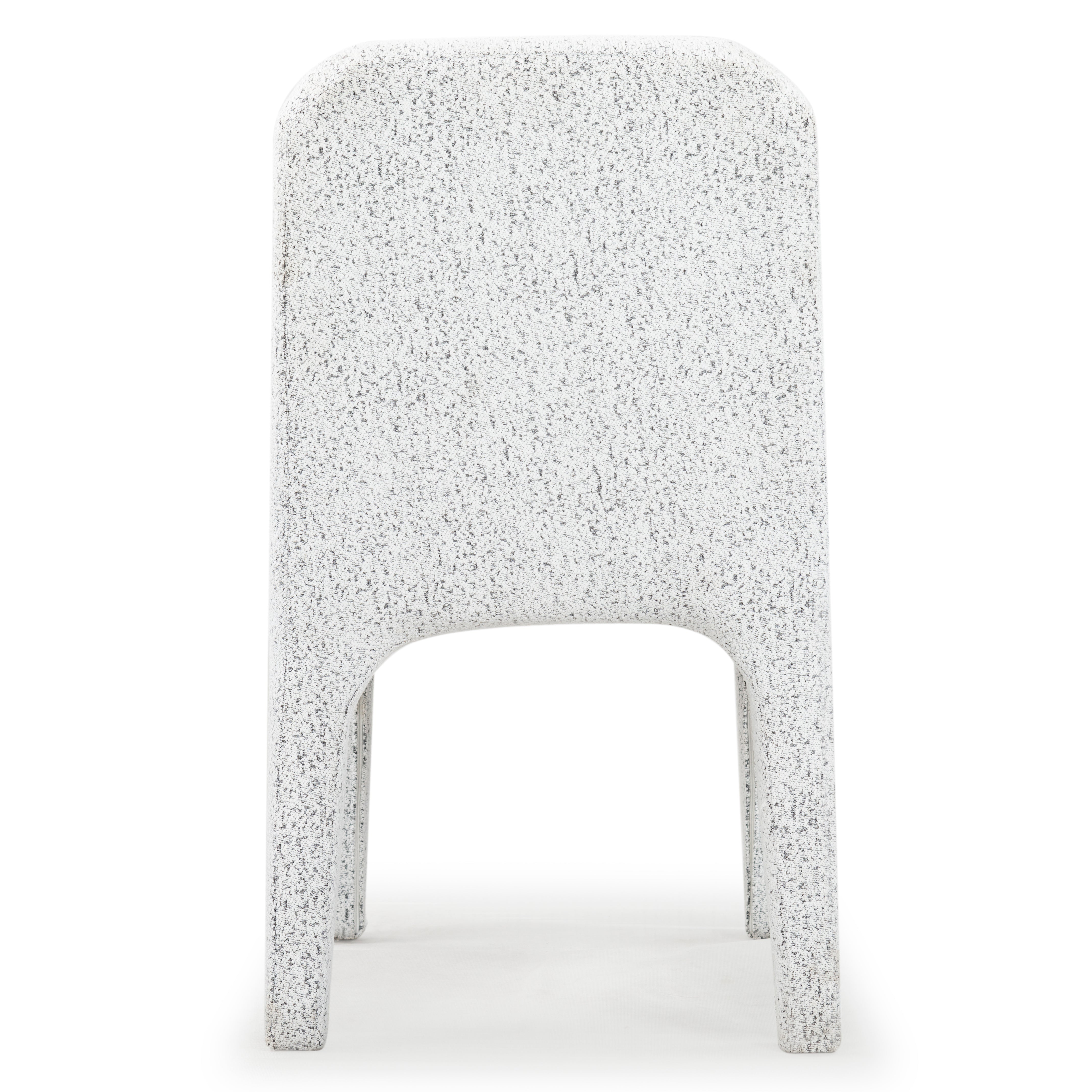 Safavieh Couture Maricelle Boucle Dining Chair, SFV6102 - White / Black