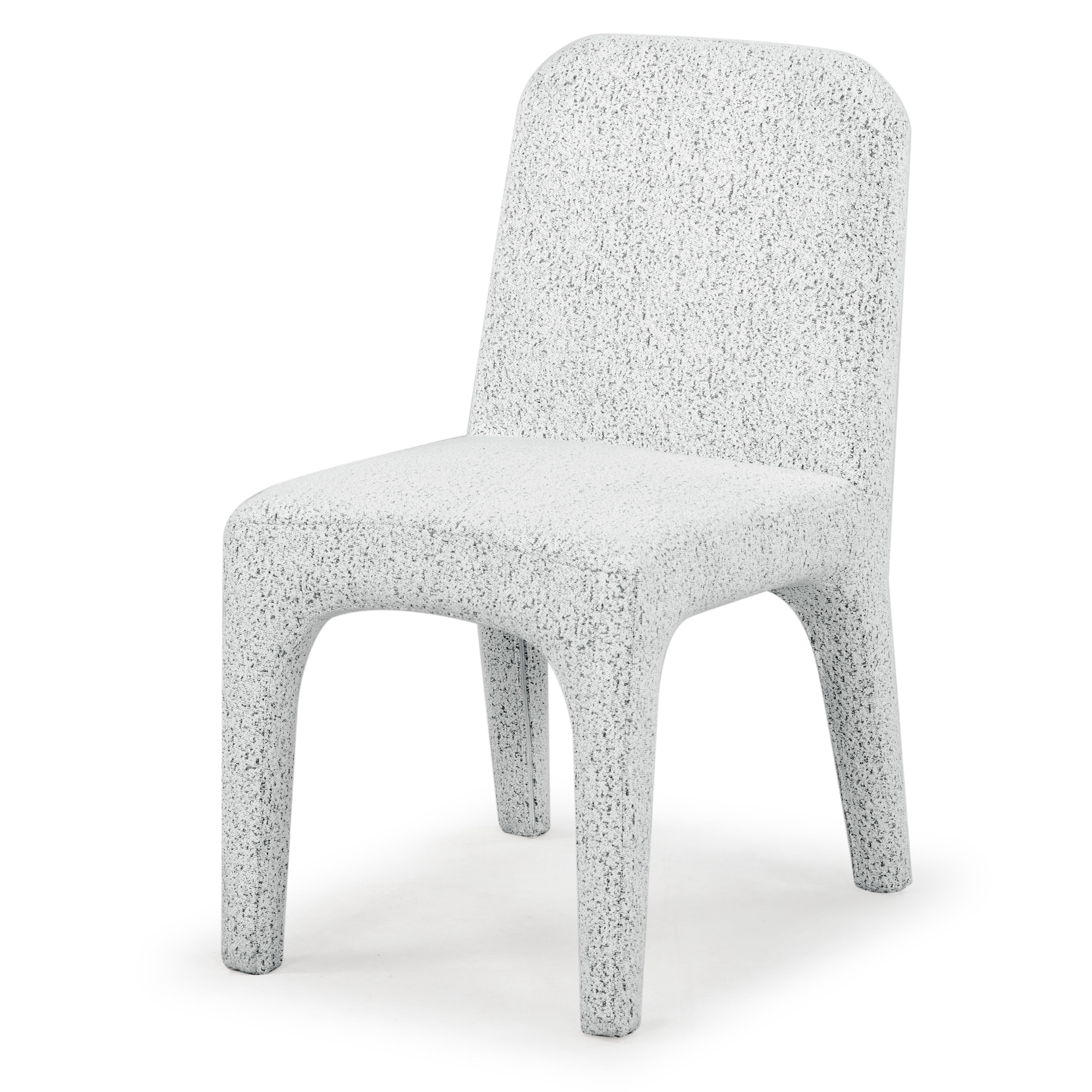 Safavieh Couture Maricelle Boucle Dining Chair, SFV6102 - White / Black