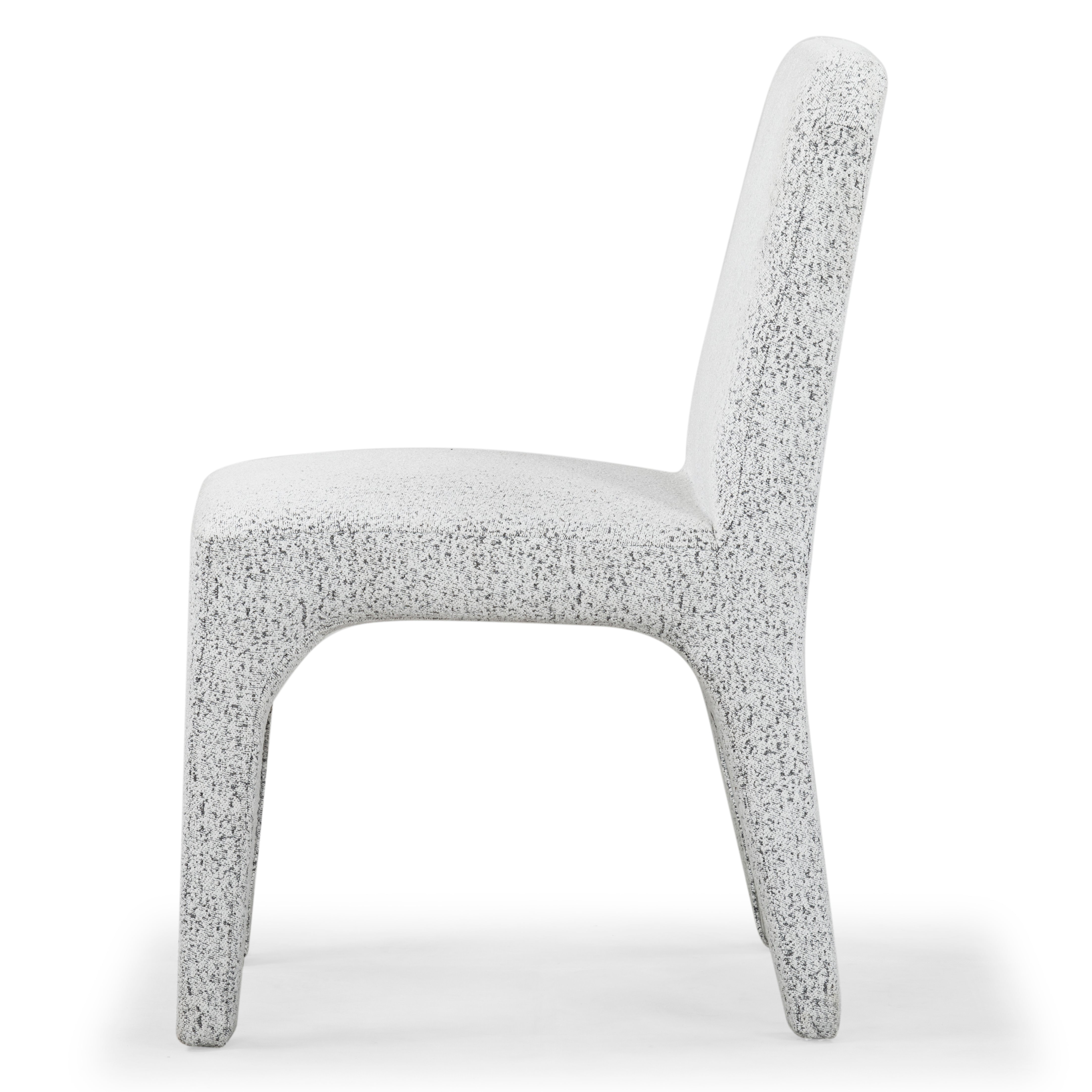 Safavieh Couture Maricelle Boucle Dining Chair, SFV6102 - White / Black