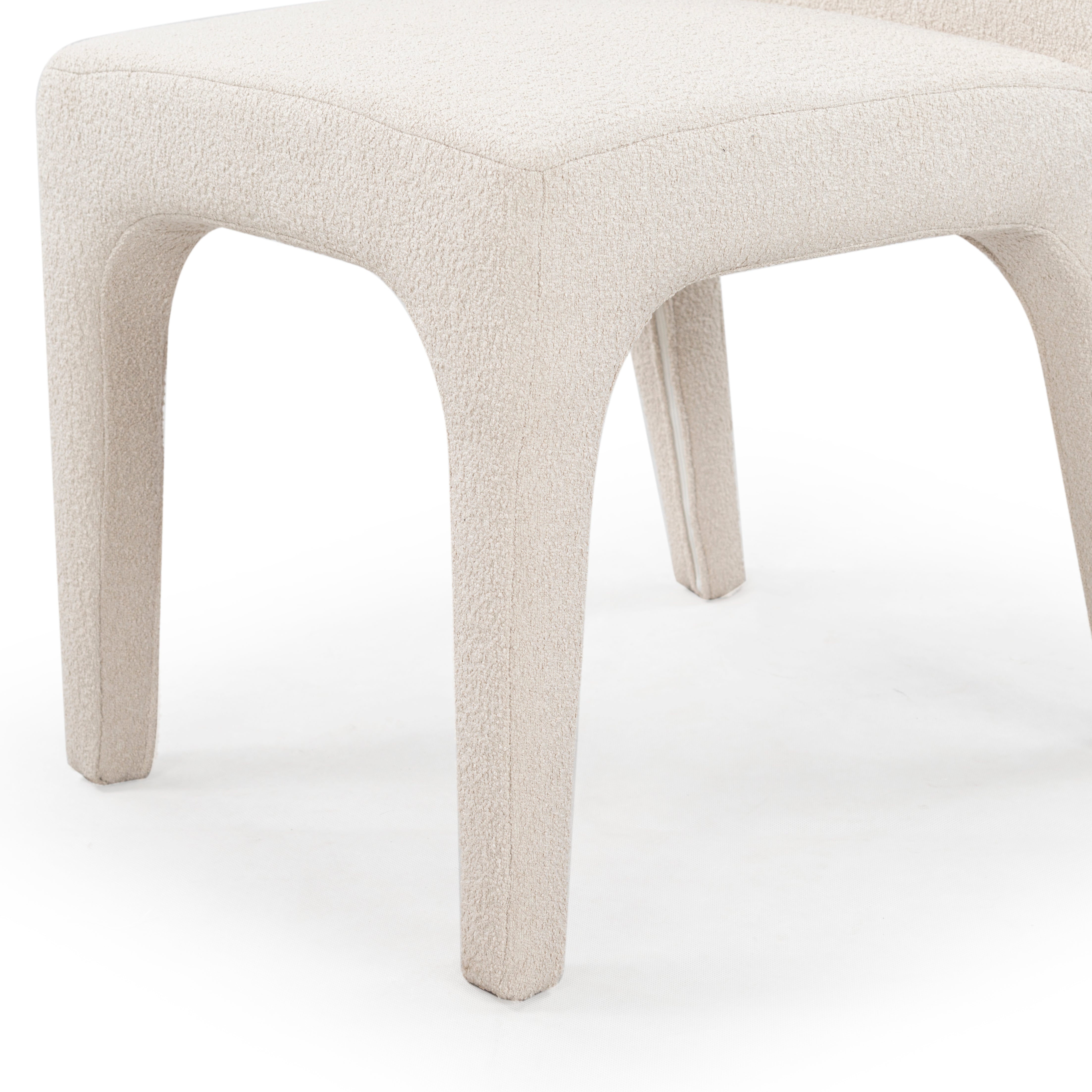 Safavieh Couture Maricelle Boucle Dining Chair, SFV6102 - Tan