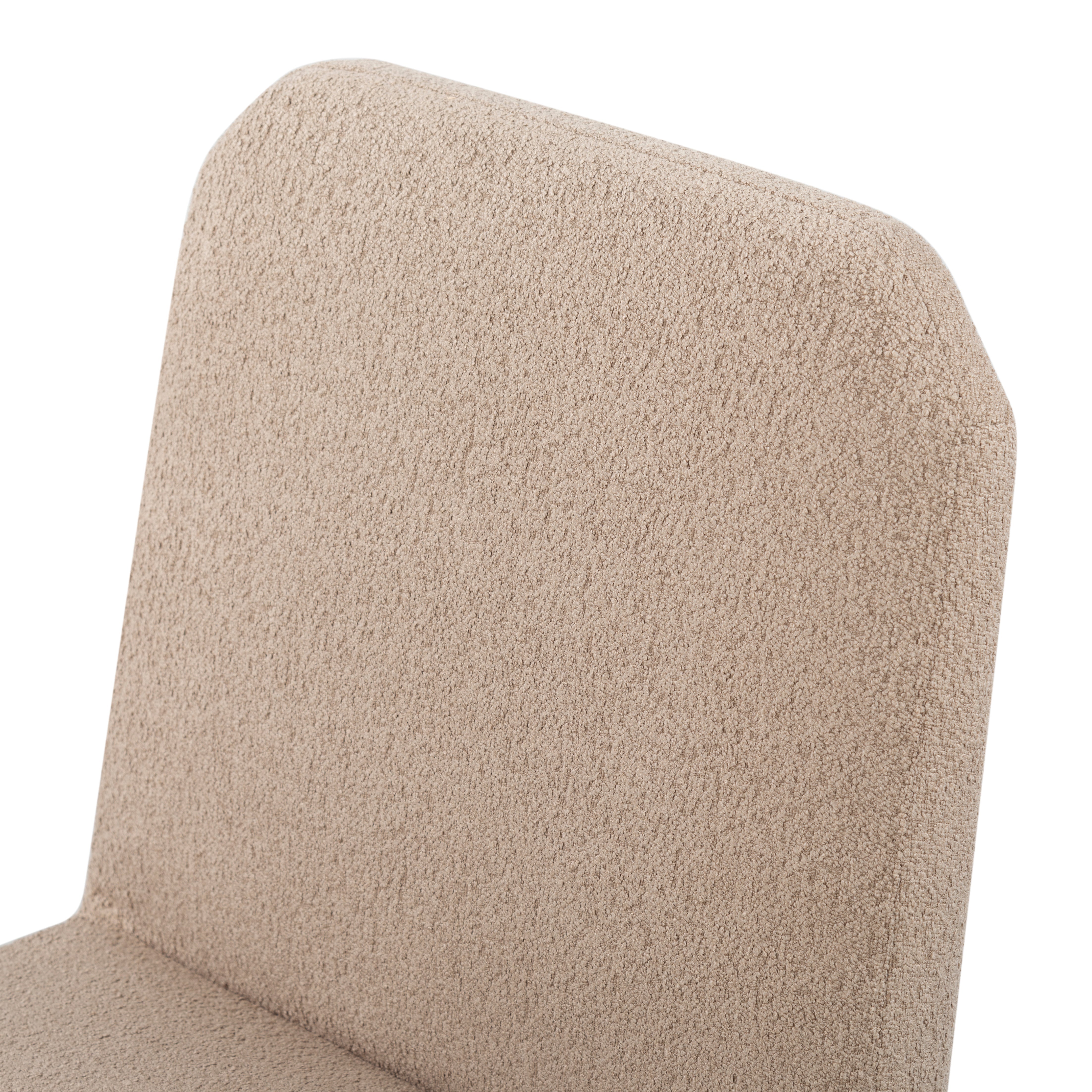 Safavieh Couture Maricelle Boucle Dining Chair, SFV6102 - Light Brown