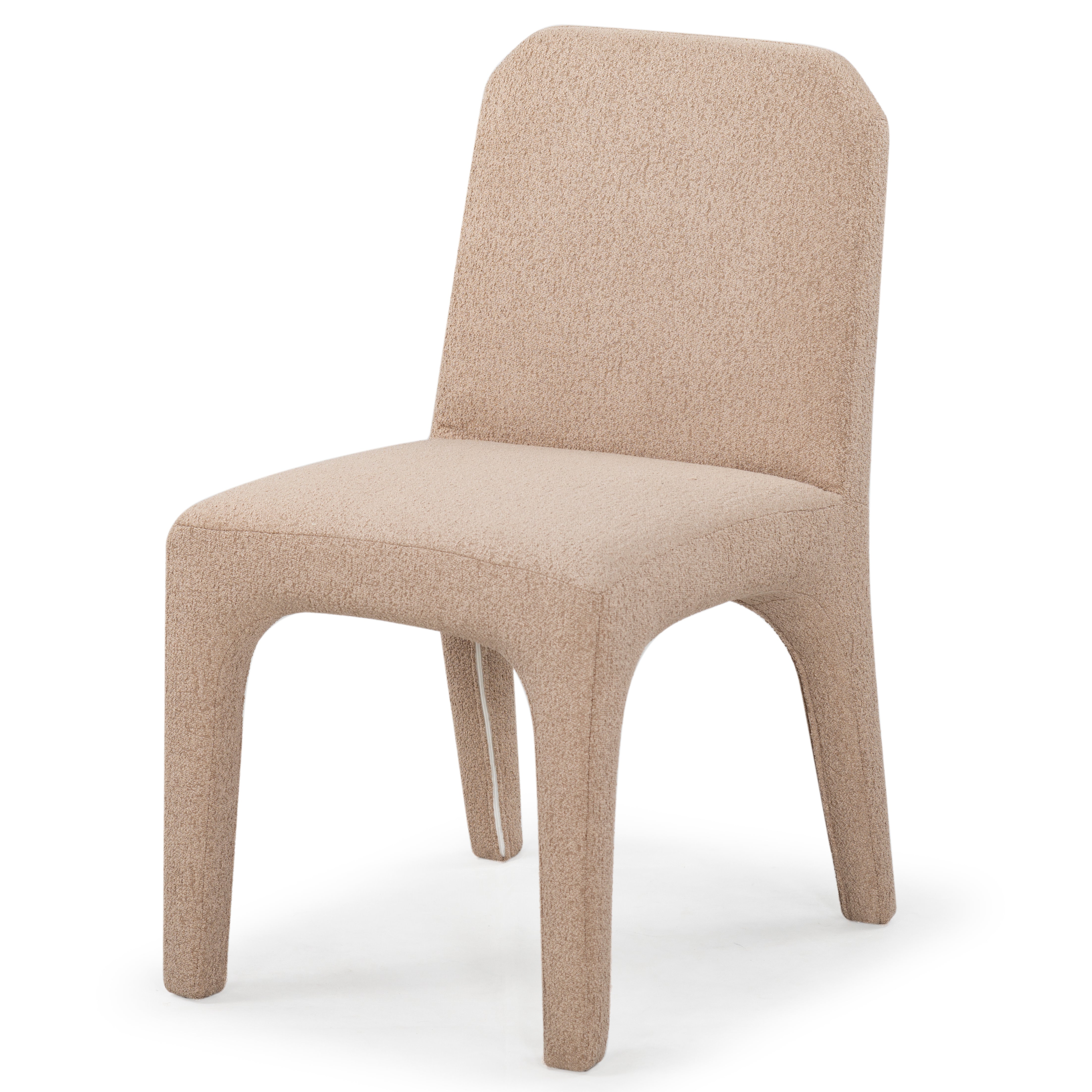 Safavieh Couture Maricelle Boucle Dining Chair, SFV6102 - Light Brown