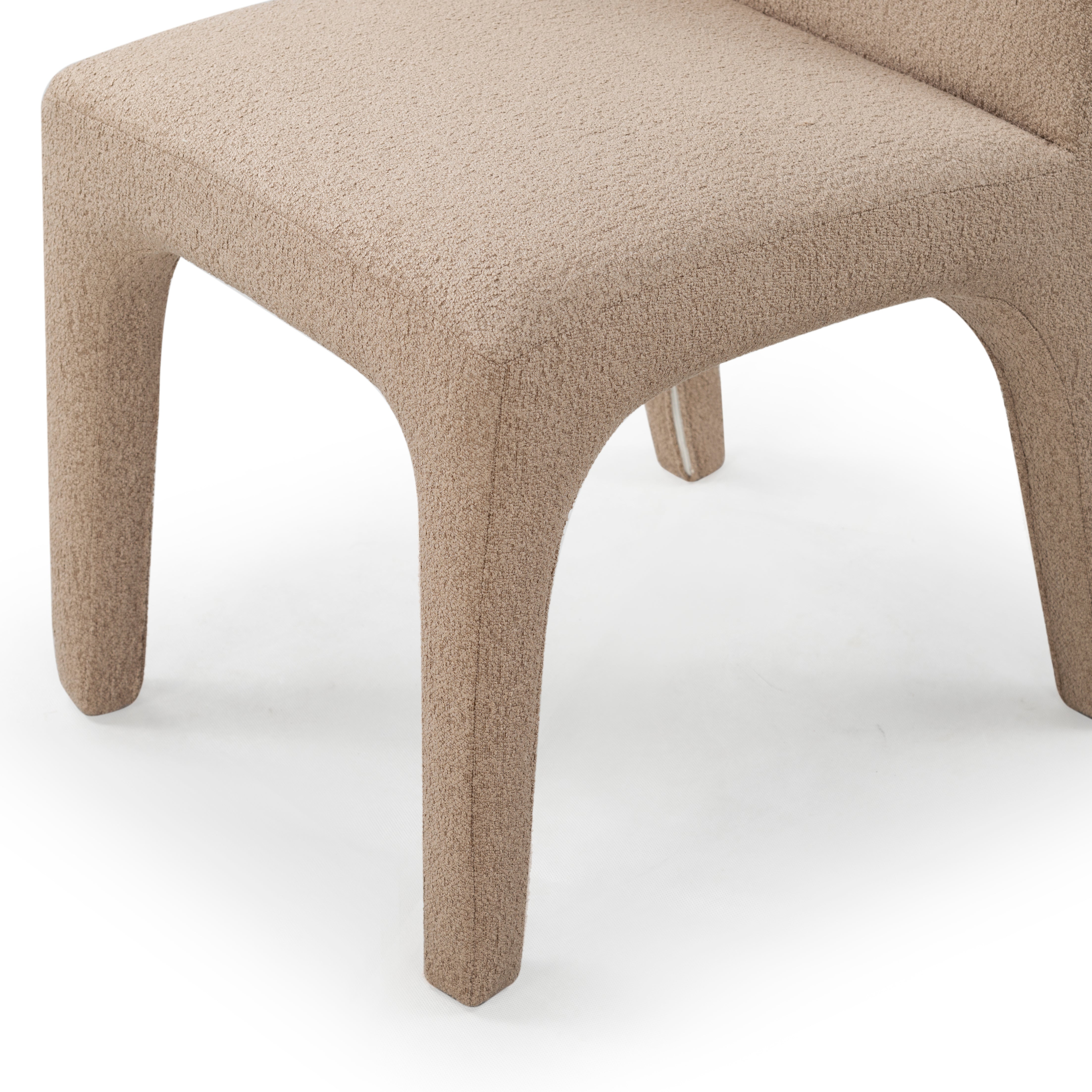 Safavieh Couture Maricelle Boucle Dining Chair, SFV6102 - Light Brown