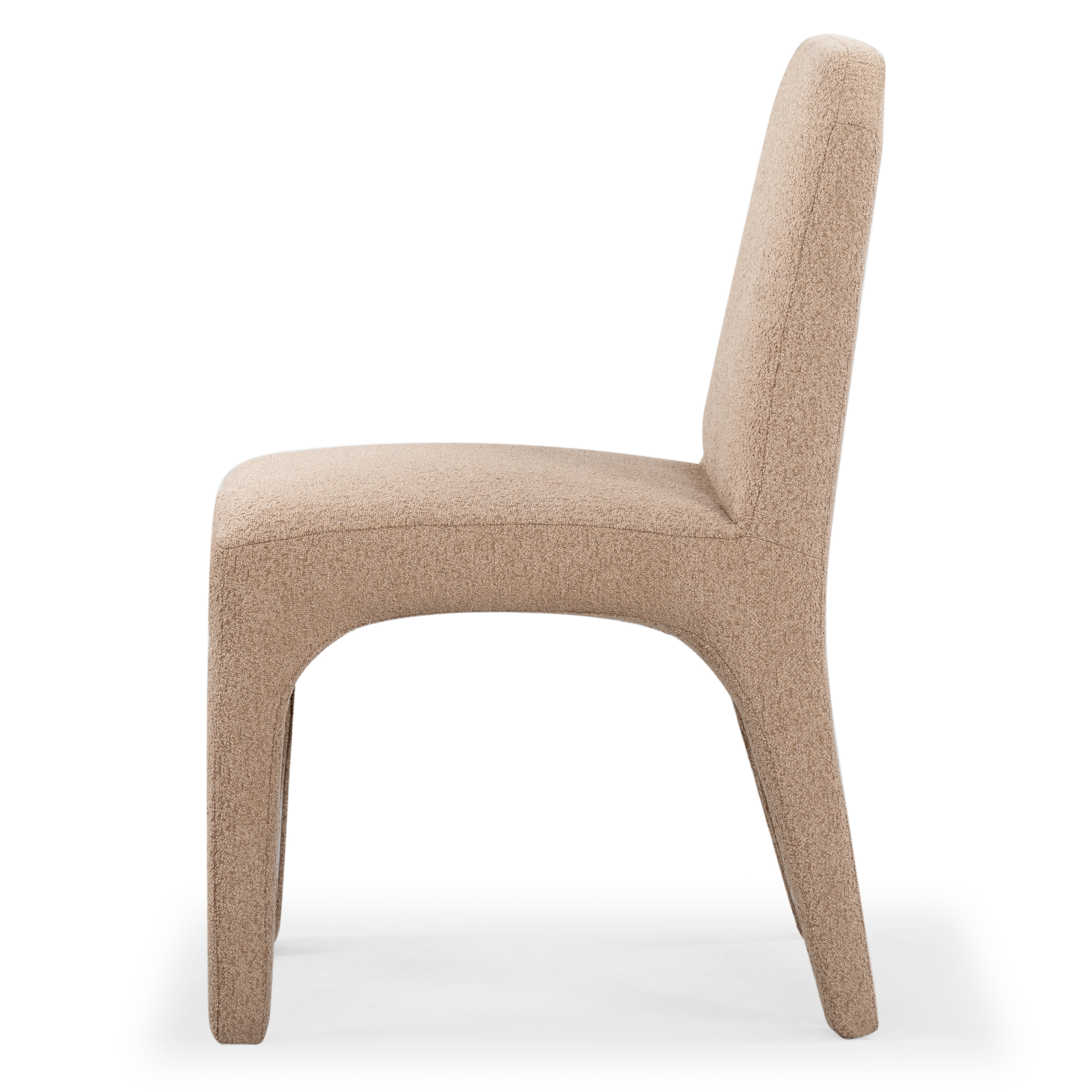 Safavieh Couture Maricelle Boucle Dining Chair, SFV6102 - Light Brown