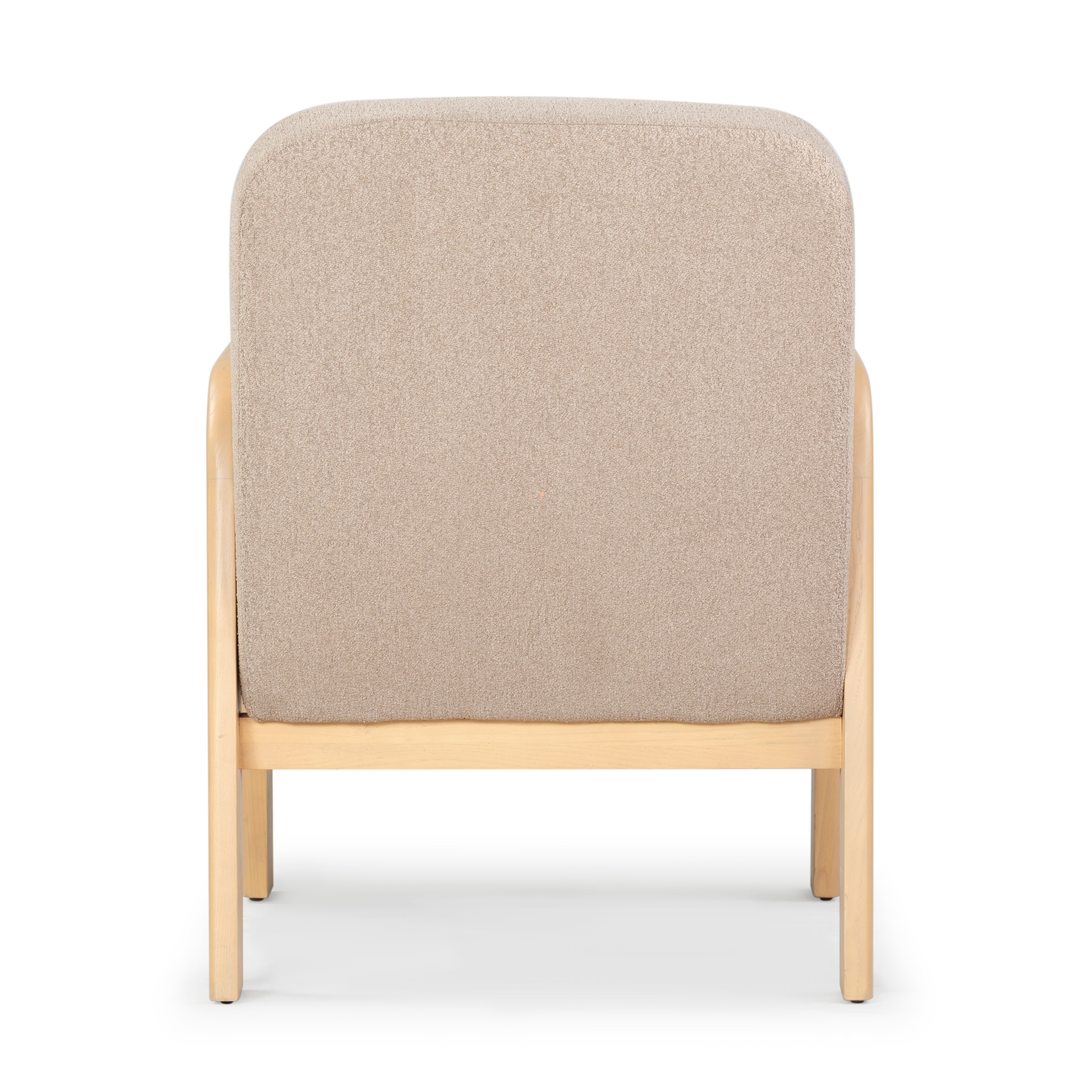 Safavieh Couture Roslina Boucle Accent Chair, SFV6106 - Light Brown / Natural