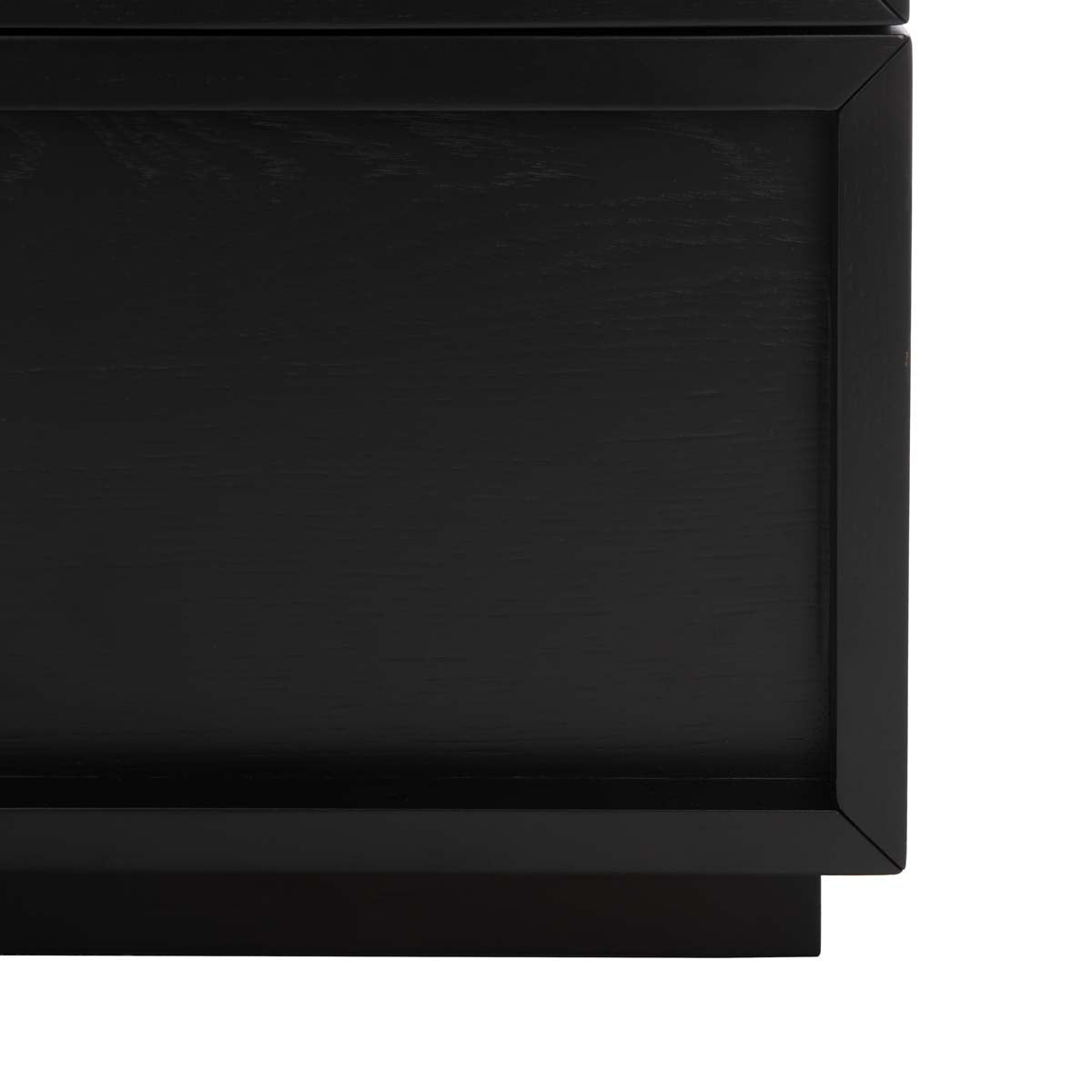 Zeus 2 Drawer Nightstand | Safavieh Couture - Black