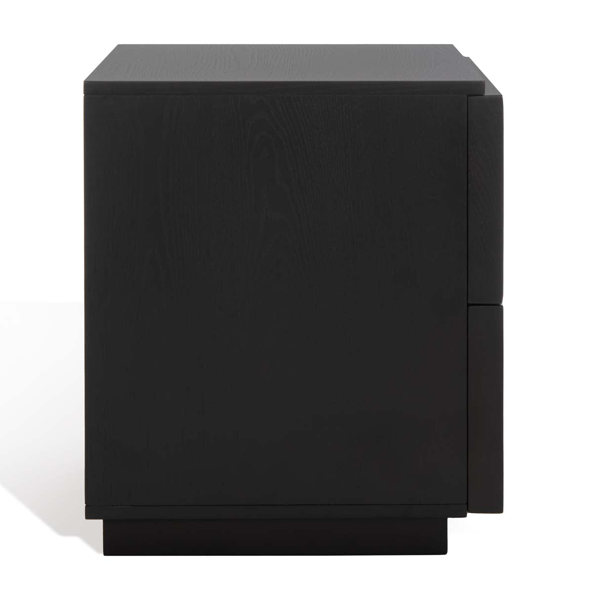 Zeus 2 Drawer Nightstand | Safavieh Couture - Black