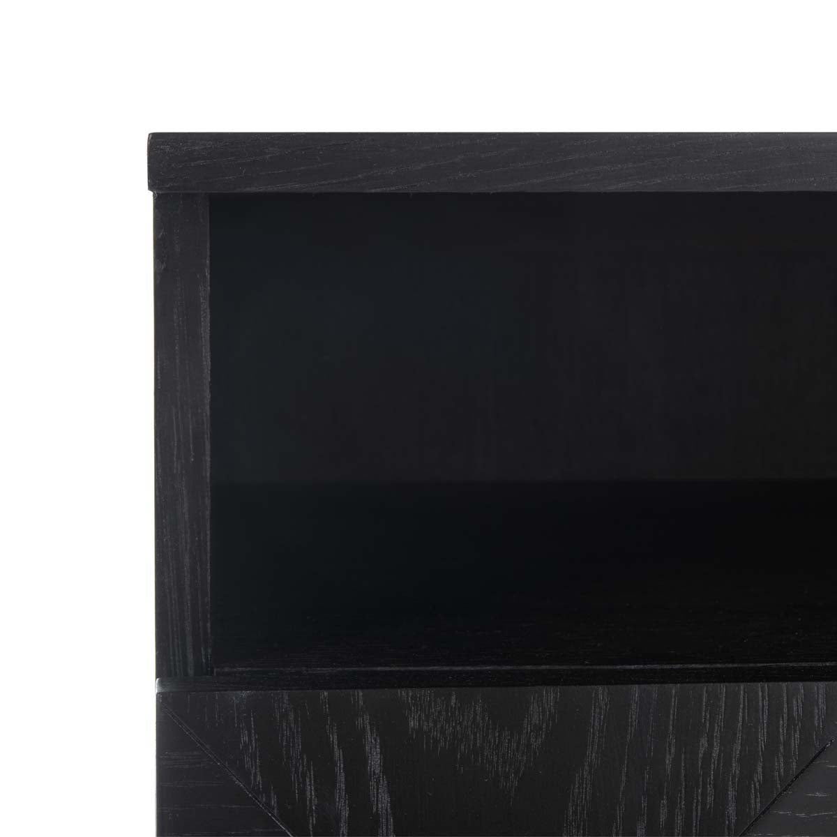 Patty 2 Drawer Nightstand | Safavieh Couture - Black