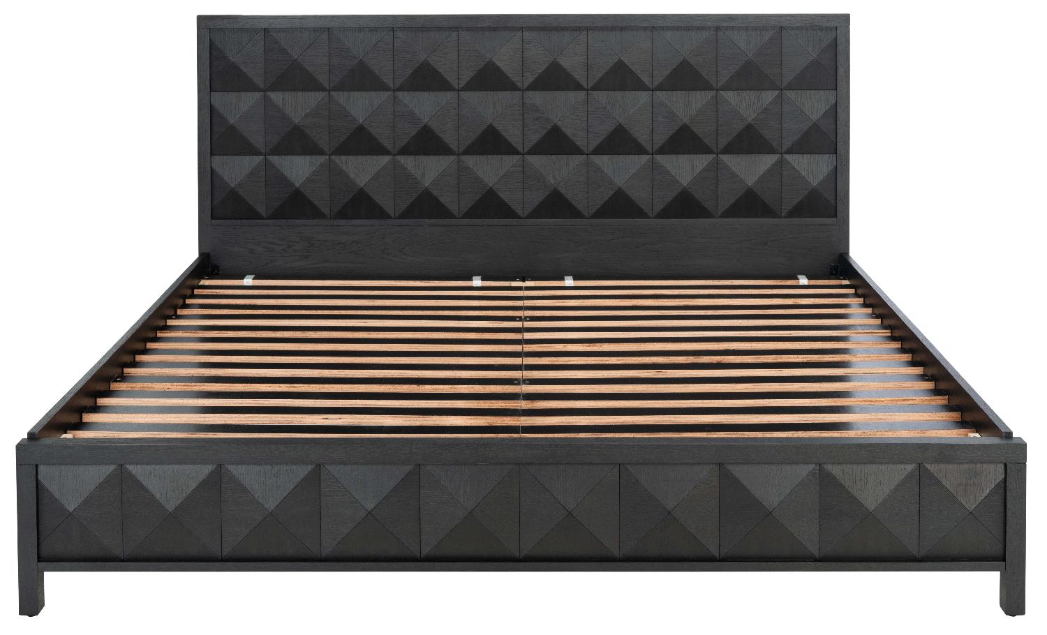 Patty Platform King Bed | Safavieh Couture - Black