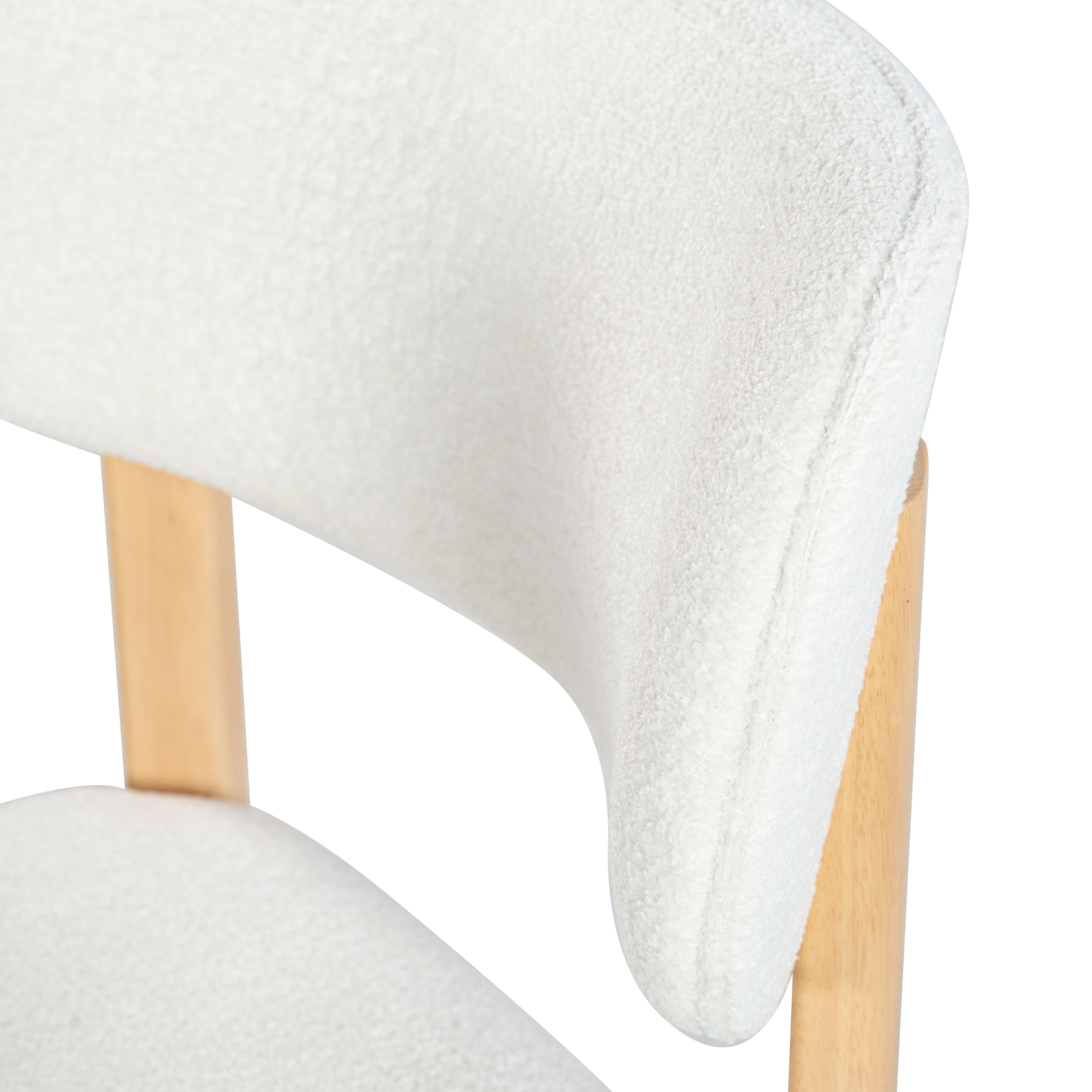 Trystan Boucle Dining Chair | Safavieh Couture - SFV7233