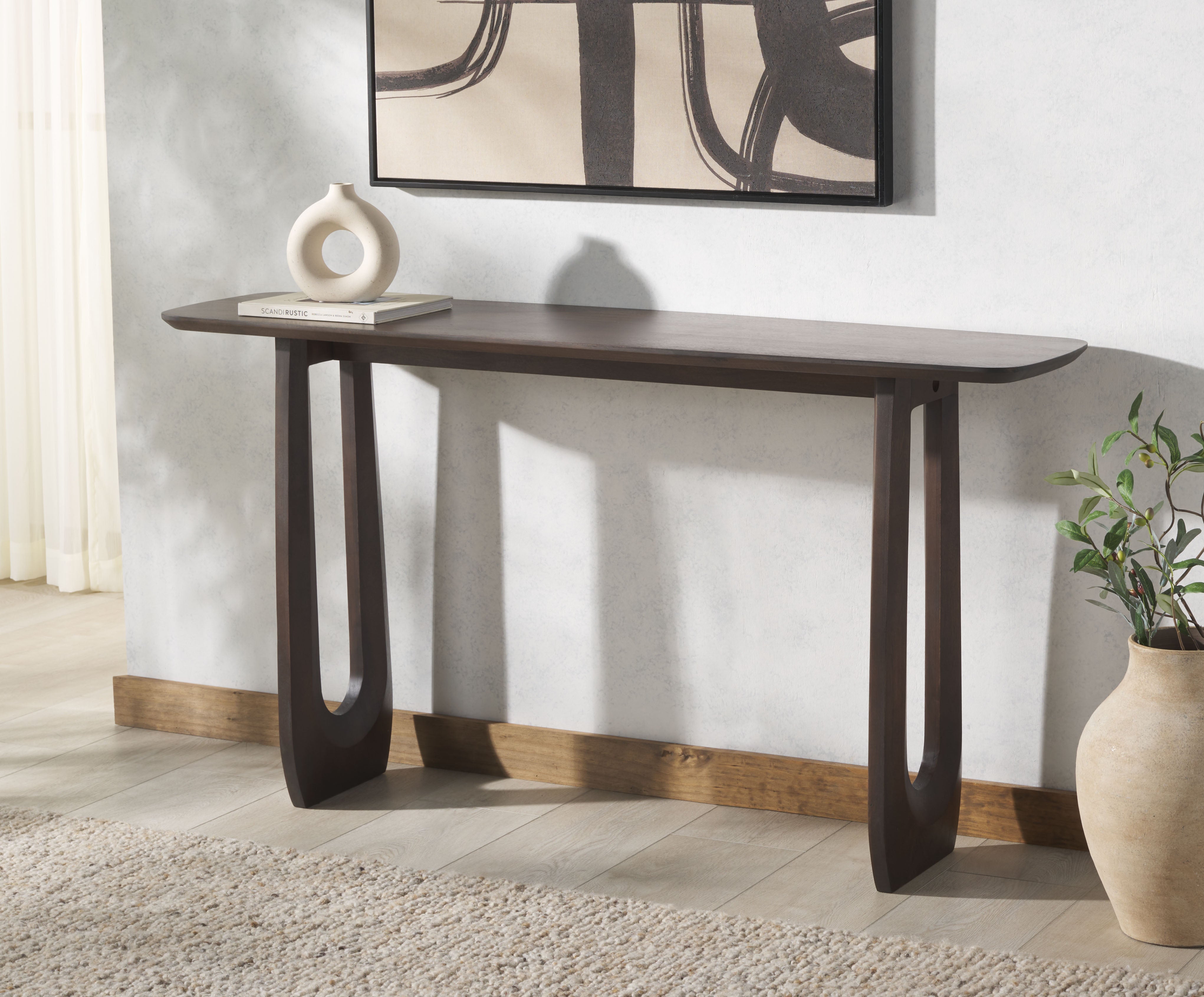 Safavieh Couture Cassiette Wood Console Table, SFV8304