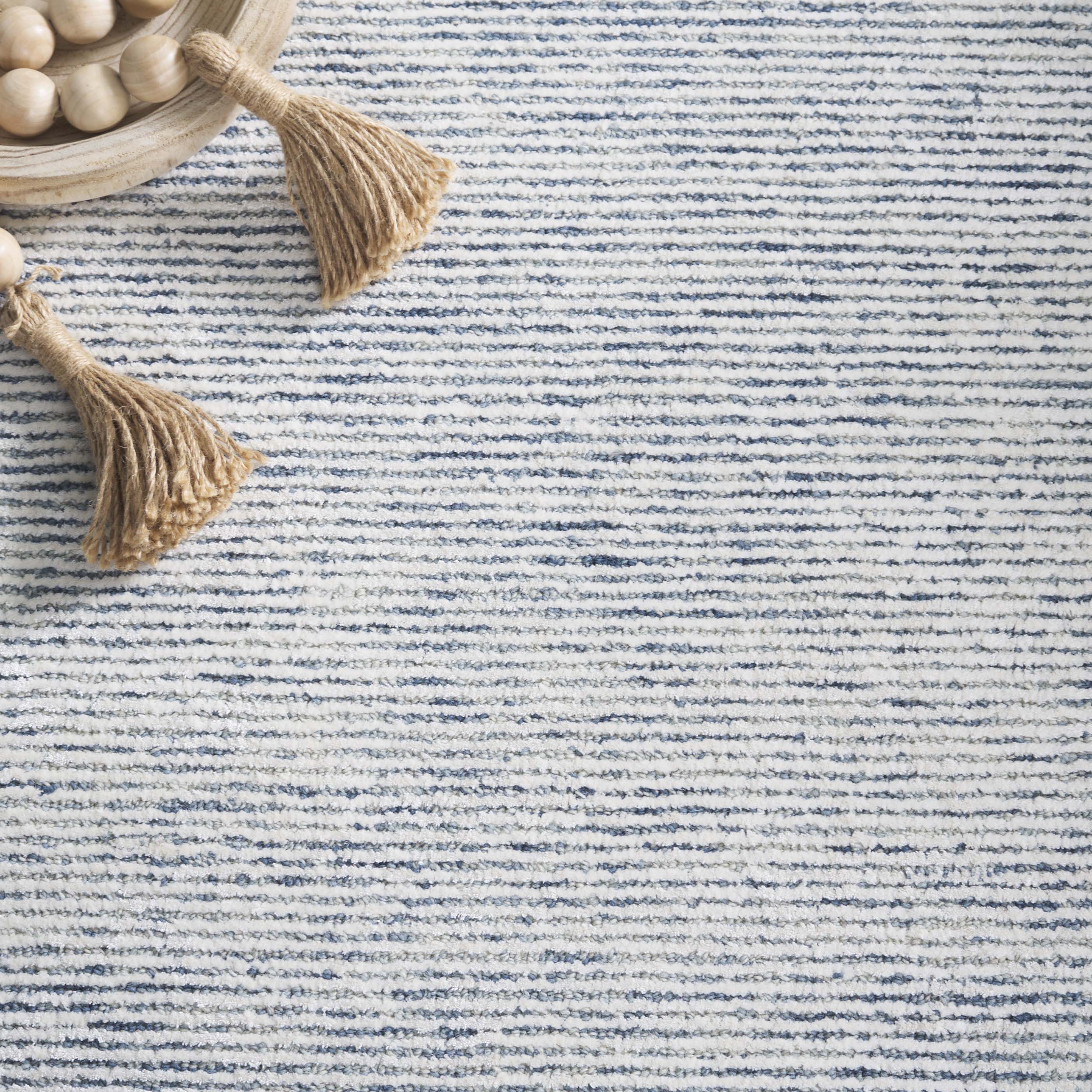 Blue / Ivory
