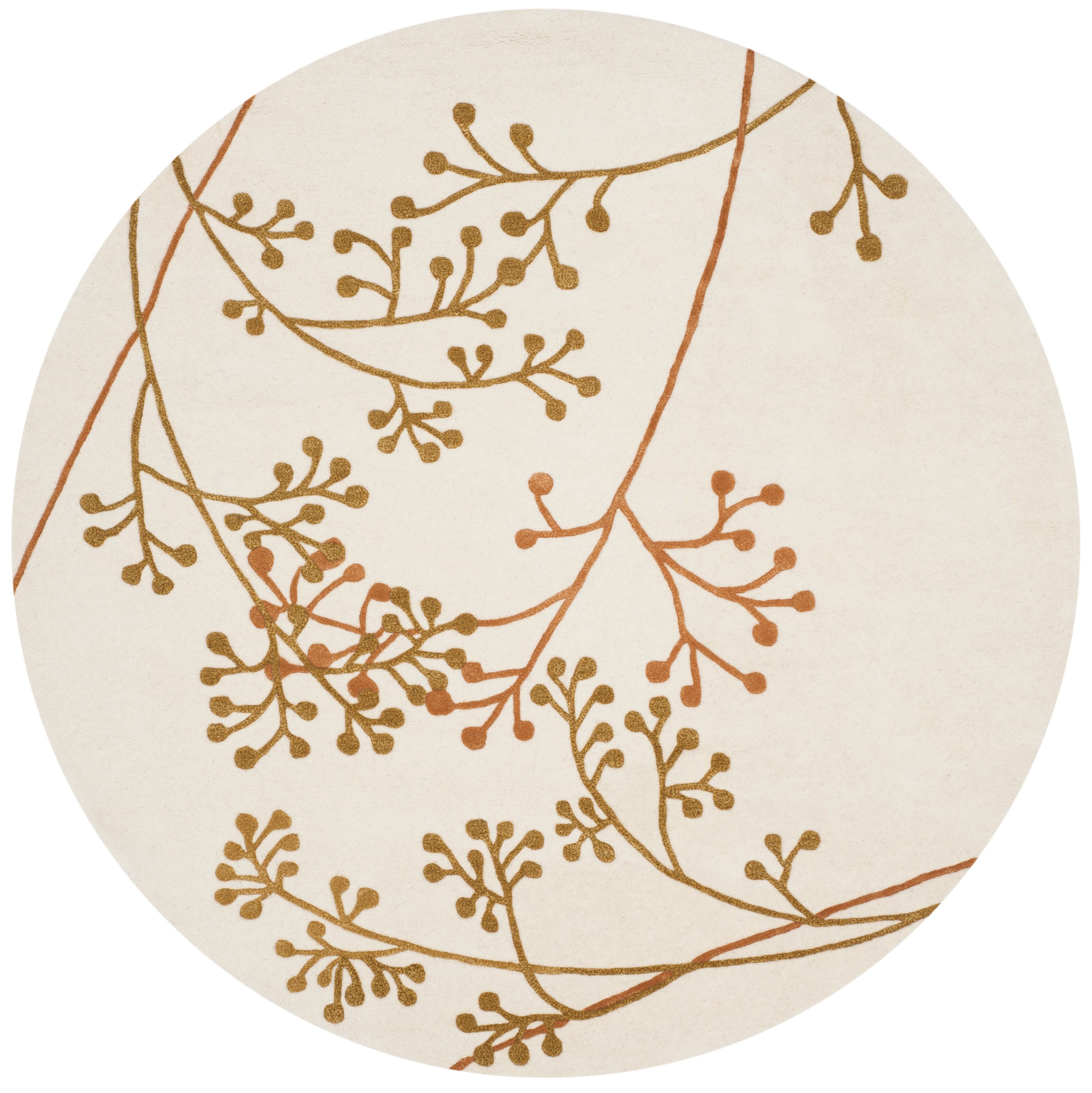 Ivory / Orange