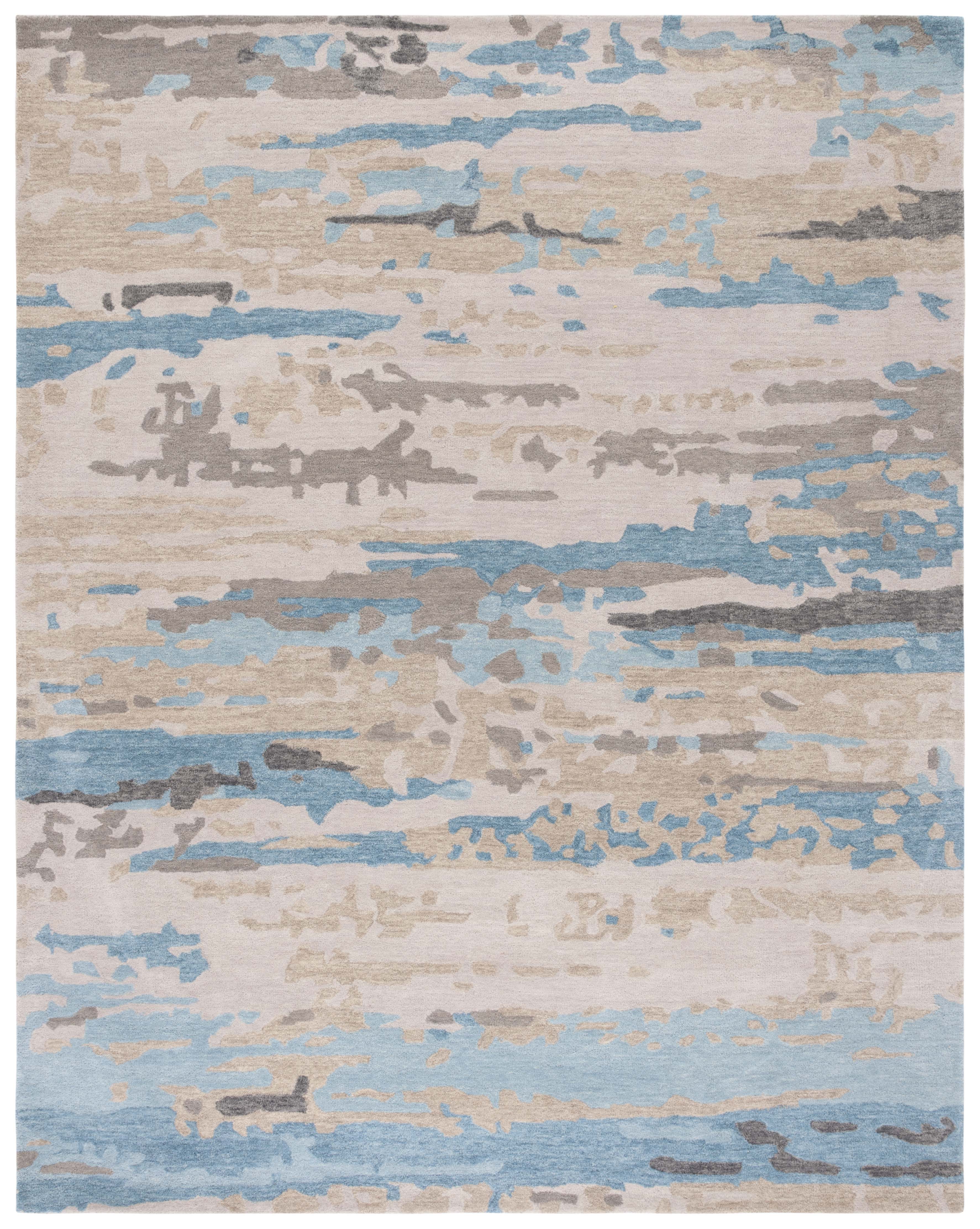 Beige / Blue