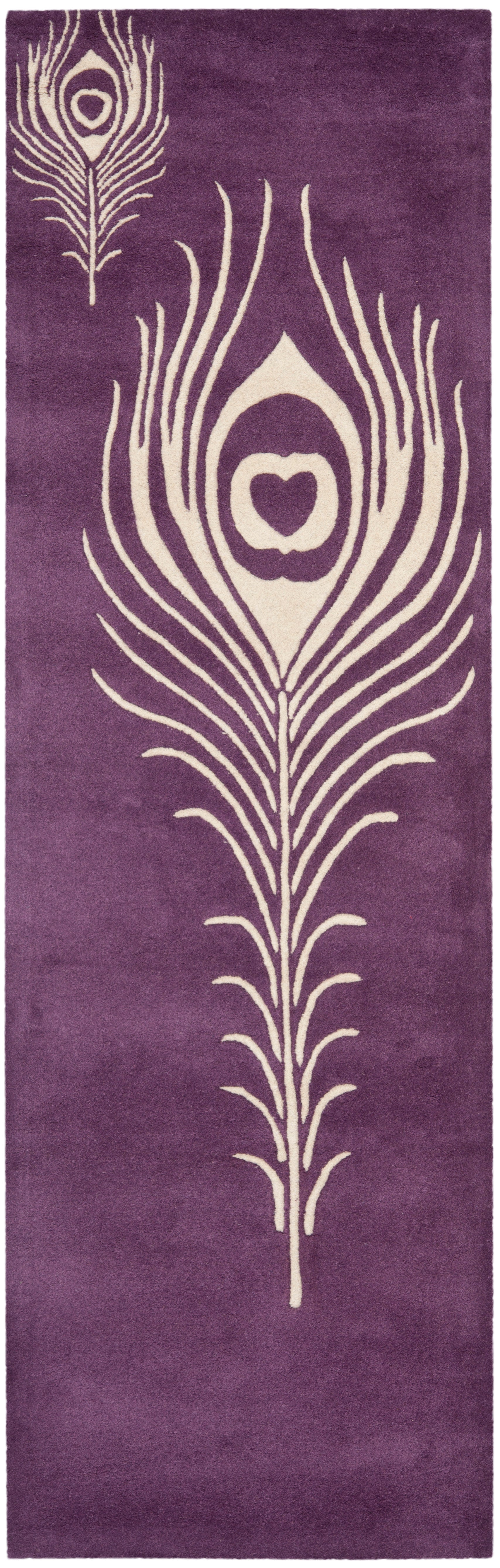 Purple / Ivory