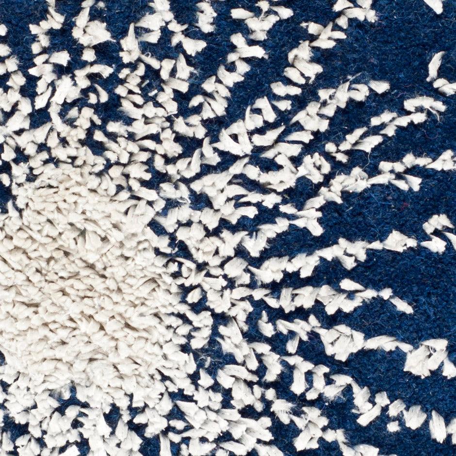 Dark Blue / Ivory