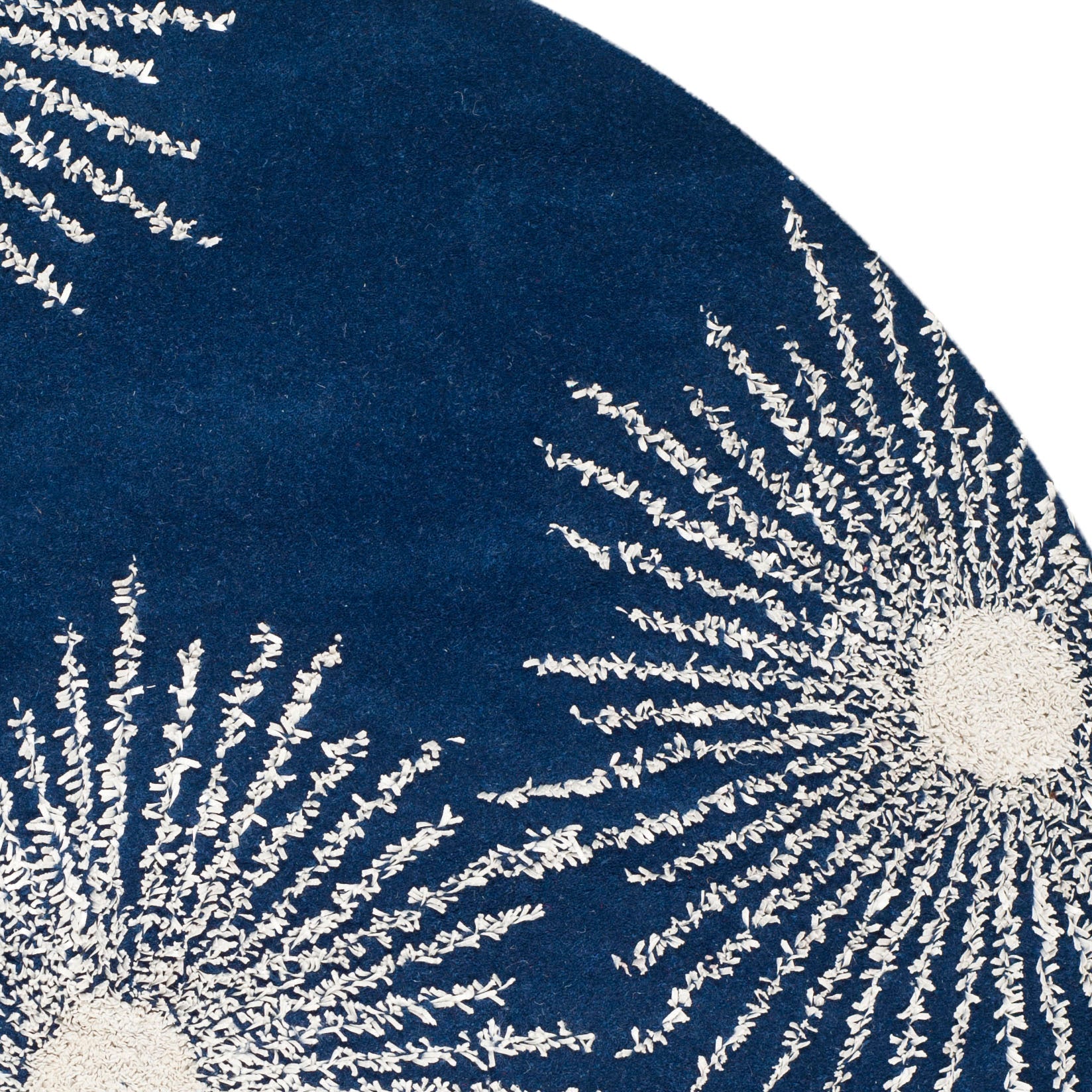 Dark Blue / Ivory