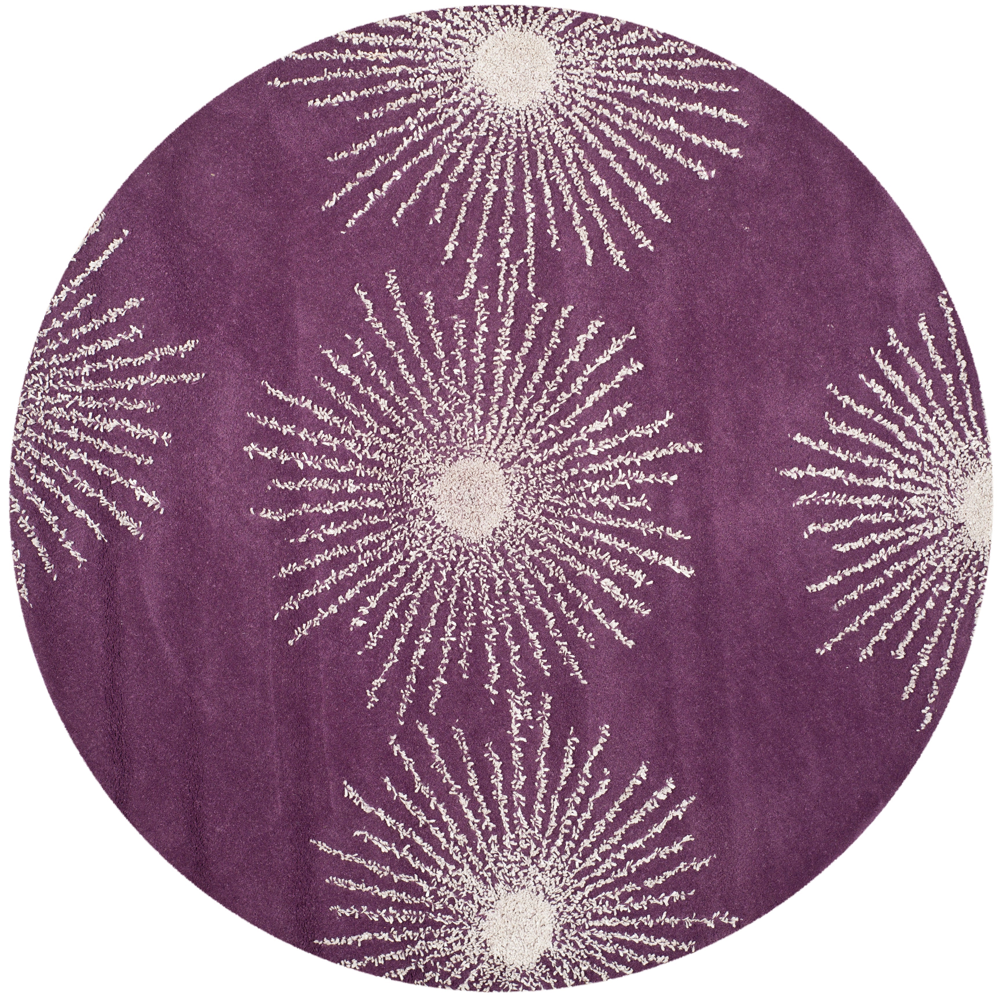 Purple / Ivory