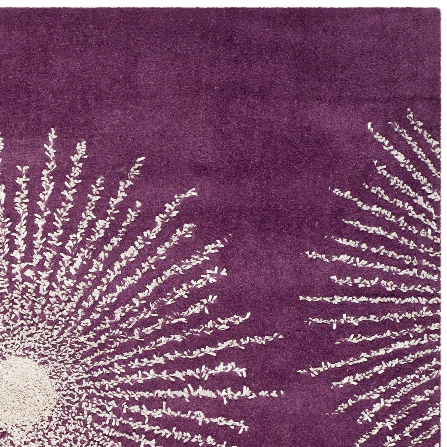 Purple / Ivory