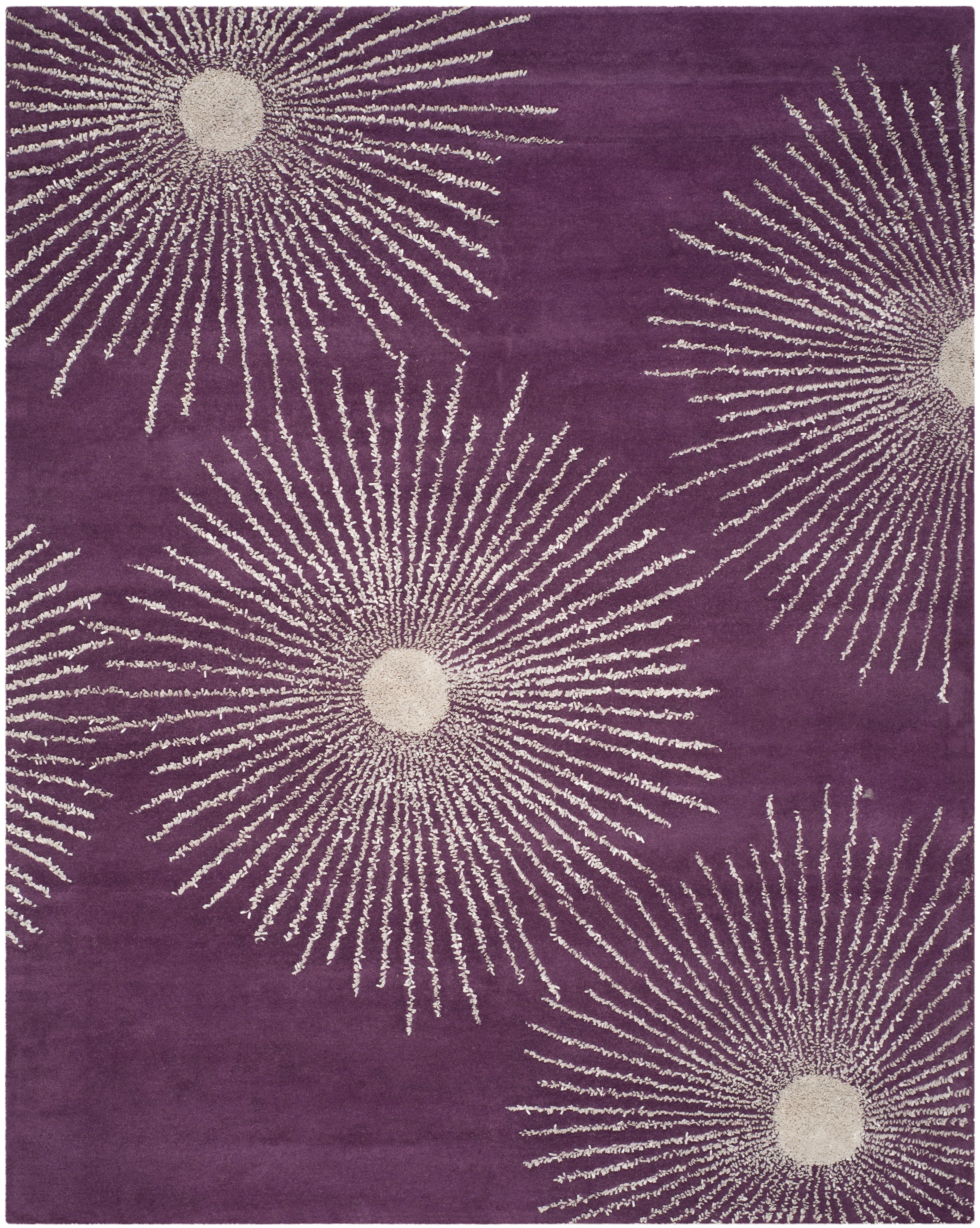Purple / Ivory
