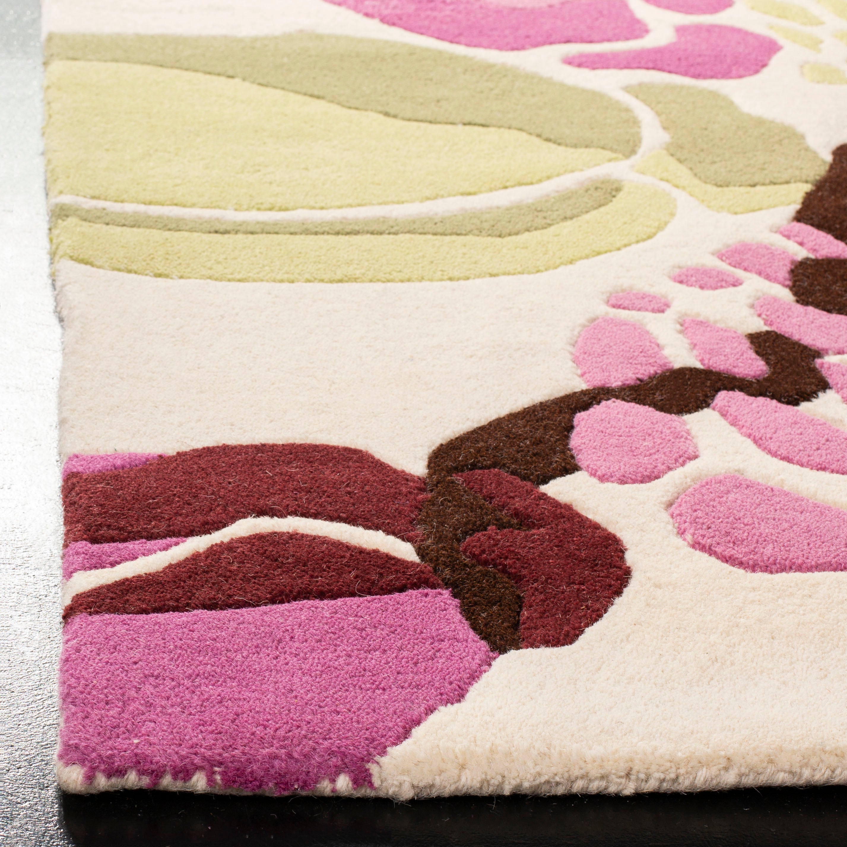 Ivory / Pink