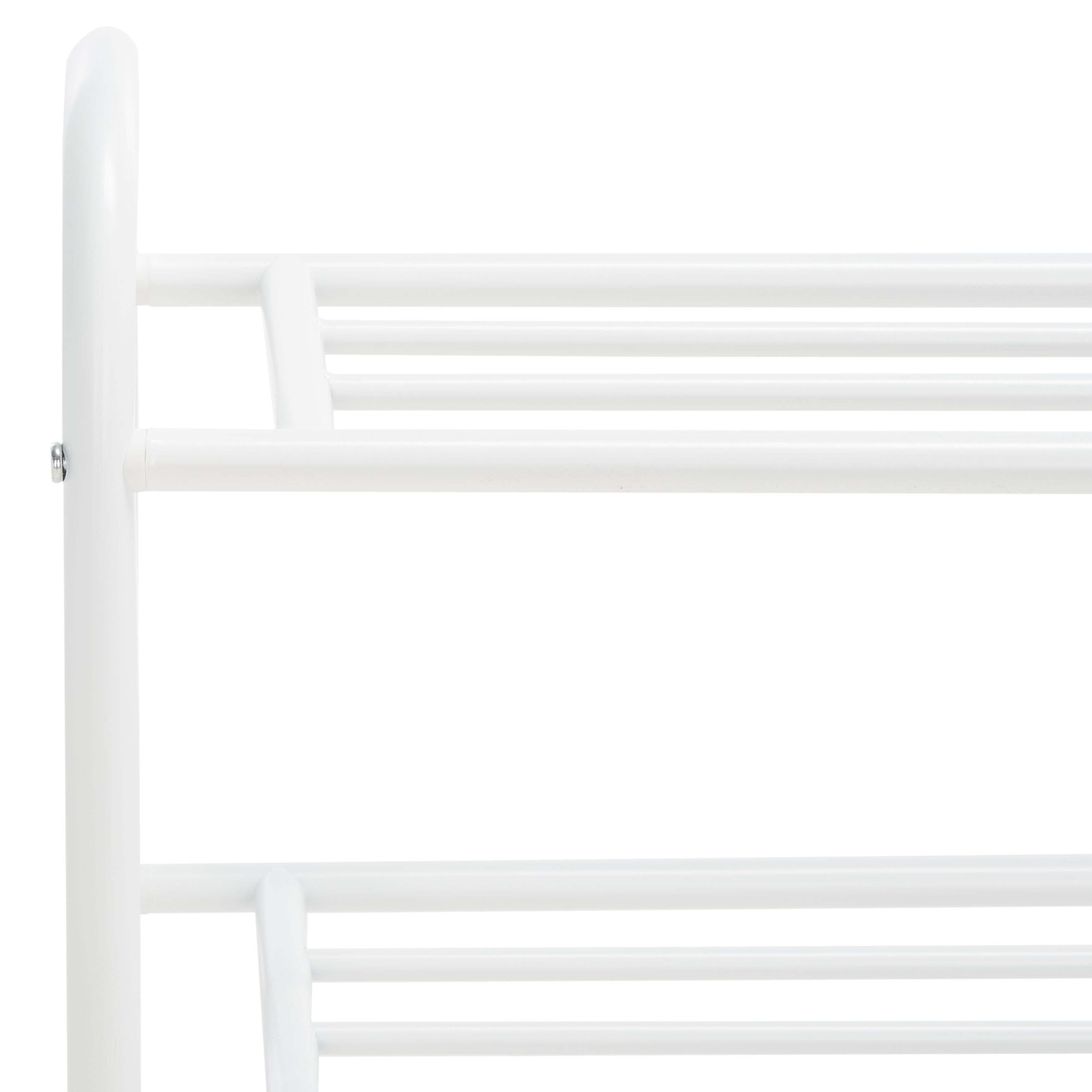 Mira Storage Shoe Rack | Safavieh - STG9300 - White