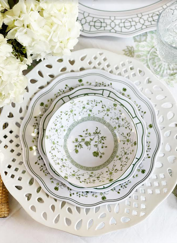 Spring Green Melamine Dinnerware Collection