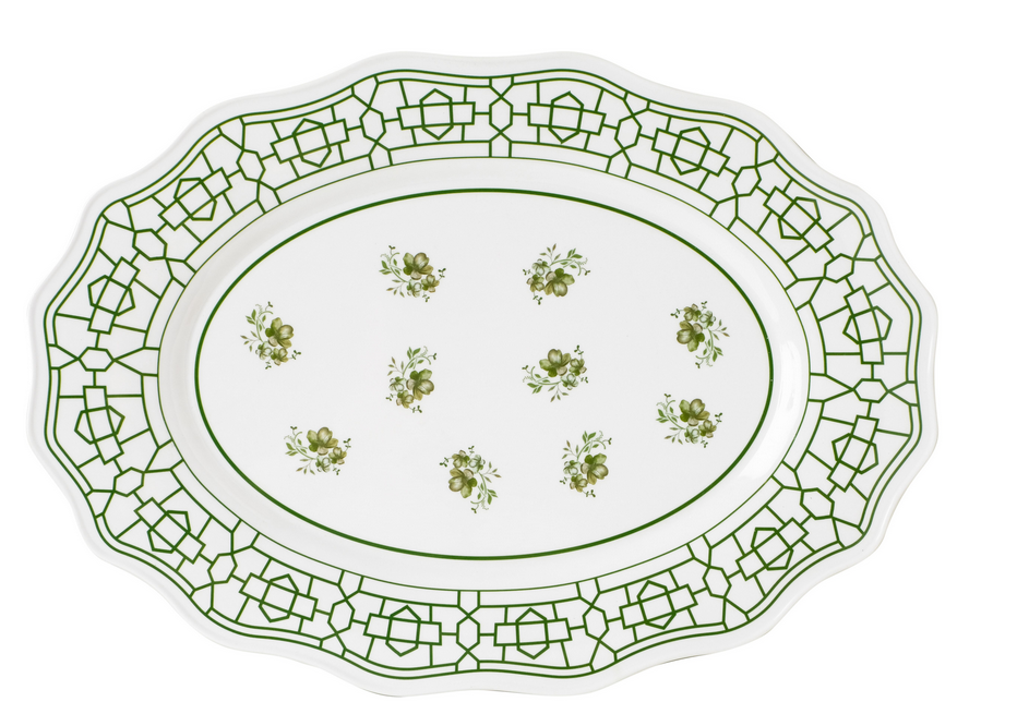 Spring Green Melamine Dinnerware Collection