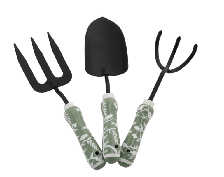 Soft Green Chinoiserie Garden Set