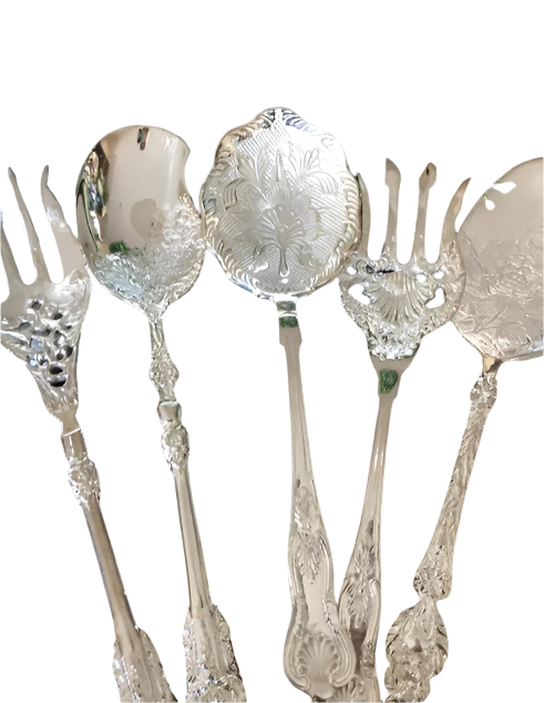 Silver Serving Utensils