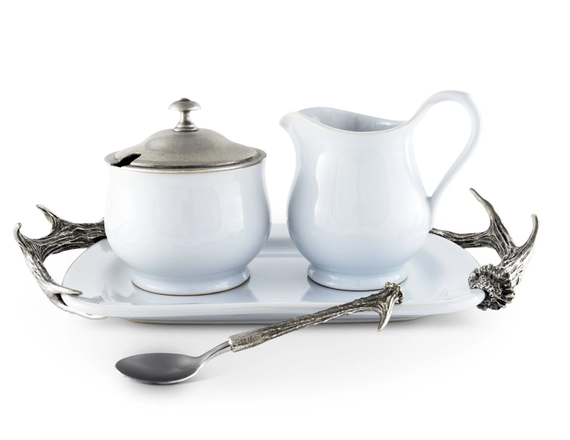 ANTLER CREAMER SET