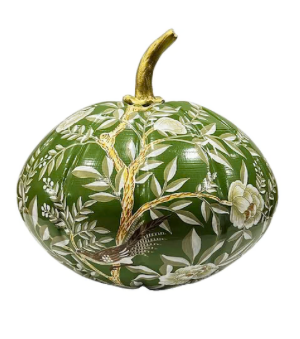 SALE! 6" Hand-Painted Pumpkin