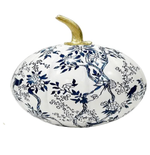 SALE! 6" Hand-Painted Pumpkin