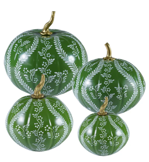 SALE! 6" Hand-Painted Pumpkin