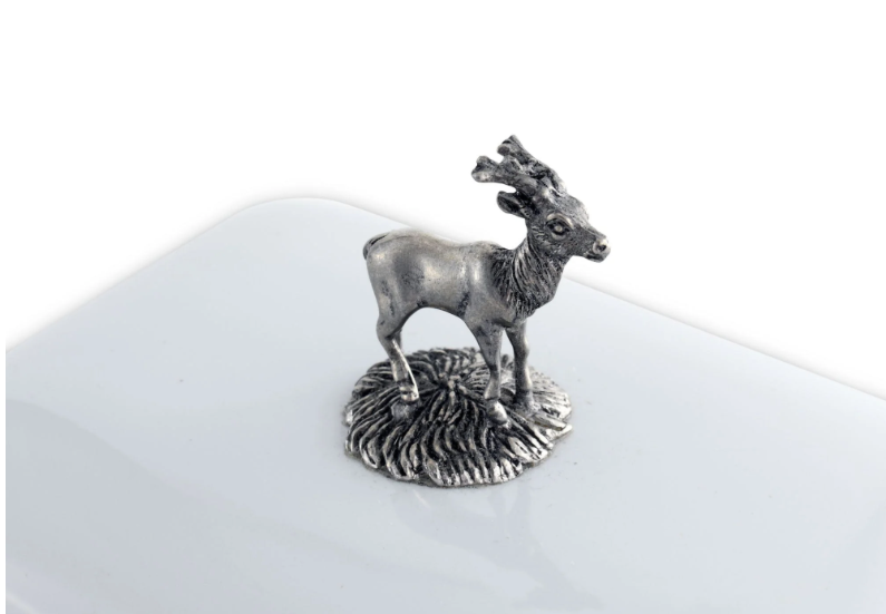 STAG BUTTER DISH