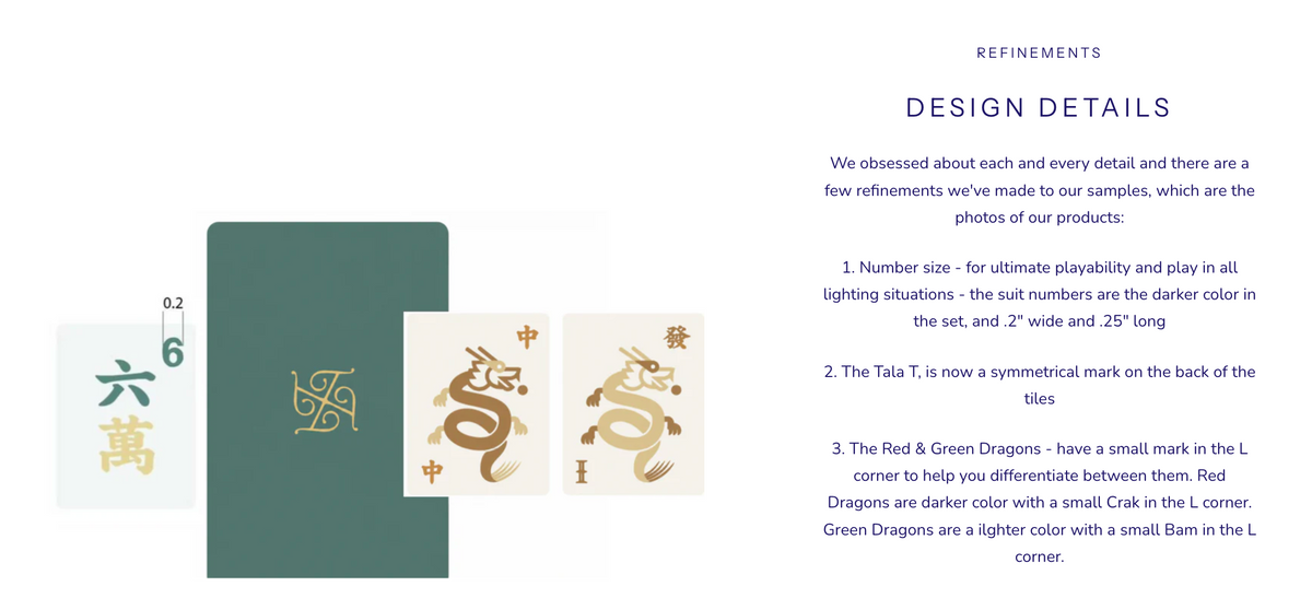 Tradewind Mahjong Tiles - Aqua