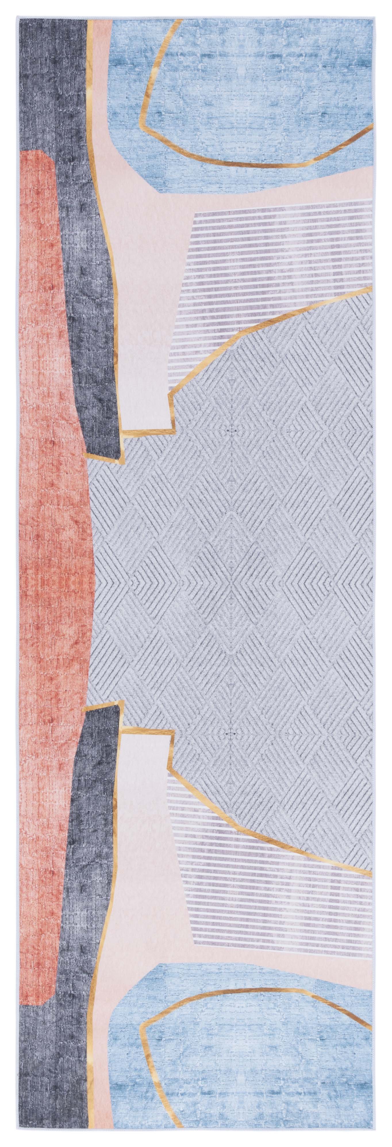 Beige / Blue