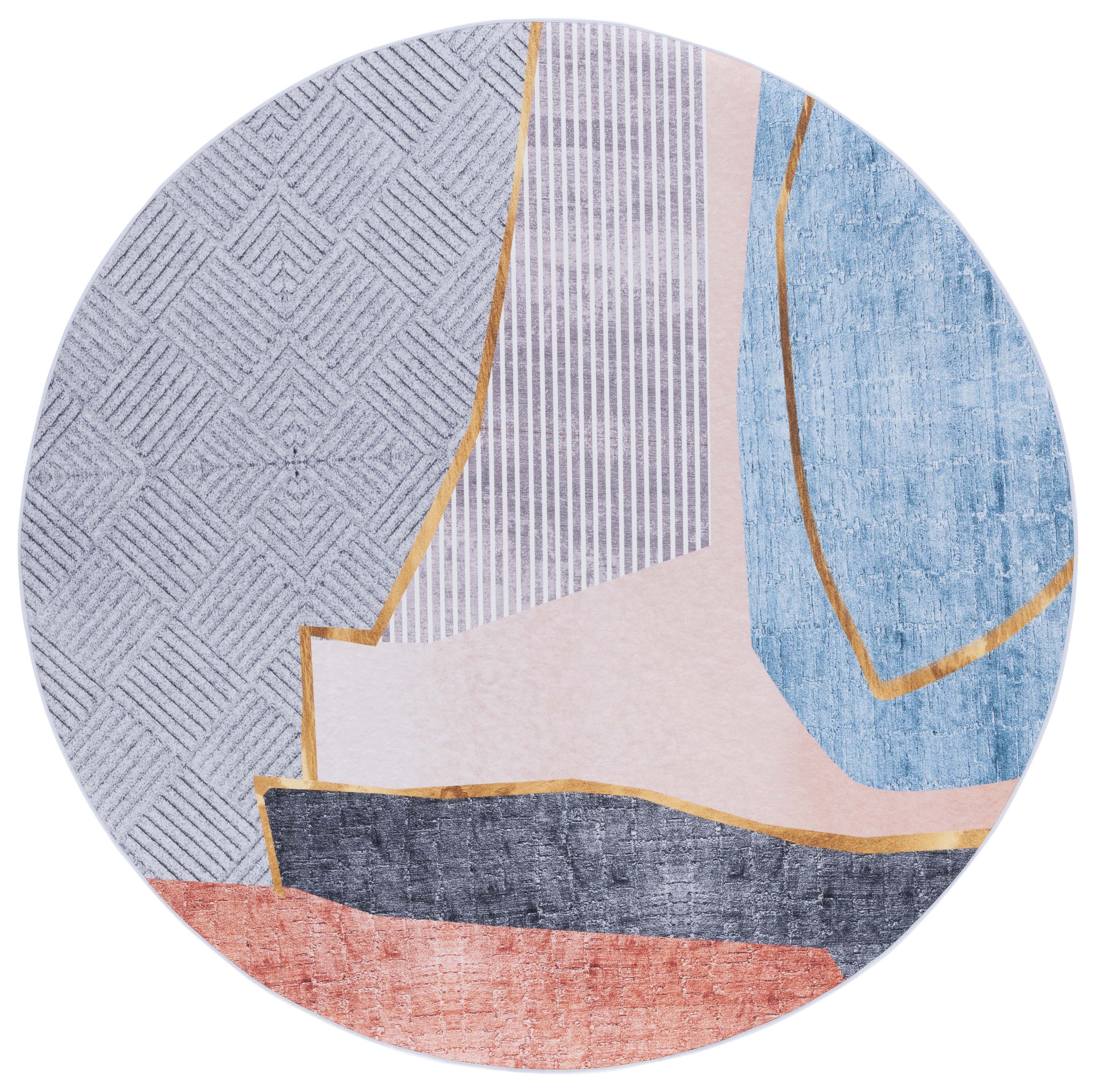Beige / Blue