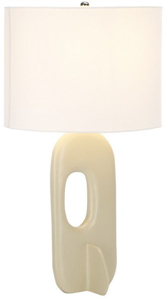 Safavieh Bryla, 27 Inch, Aluminum Table Lamp?, TBL2011 - Off White